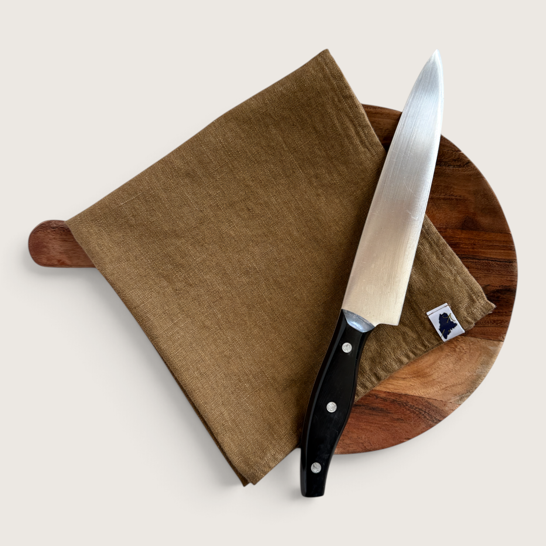 Ginger Heavy Weight Linen Chef's Towel