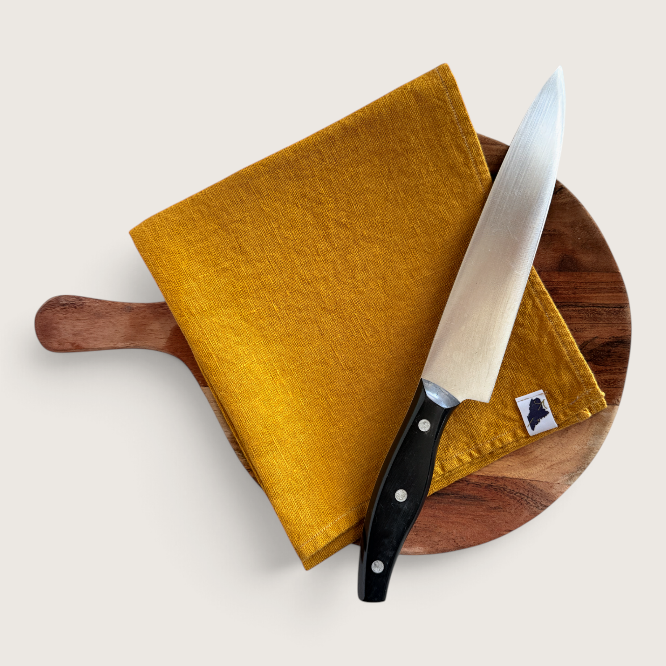 Goldenrod Heavy Weight Linen Chef's Towel