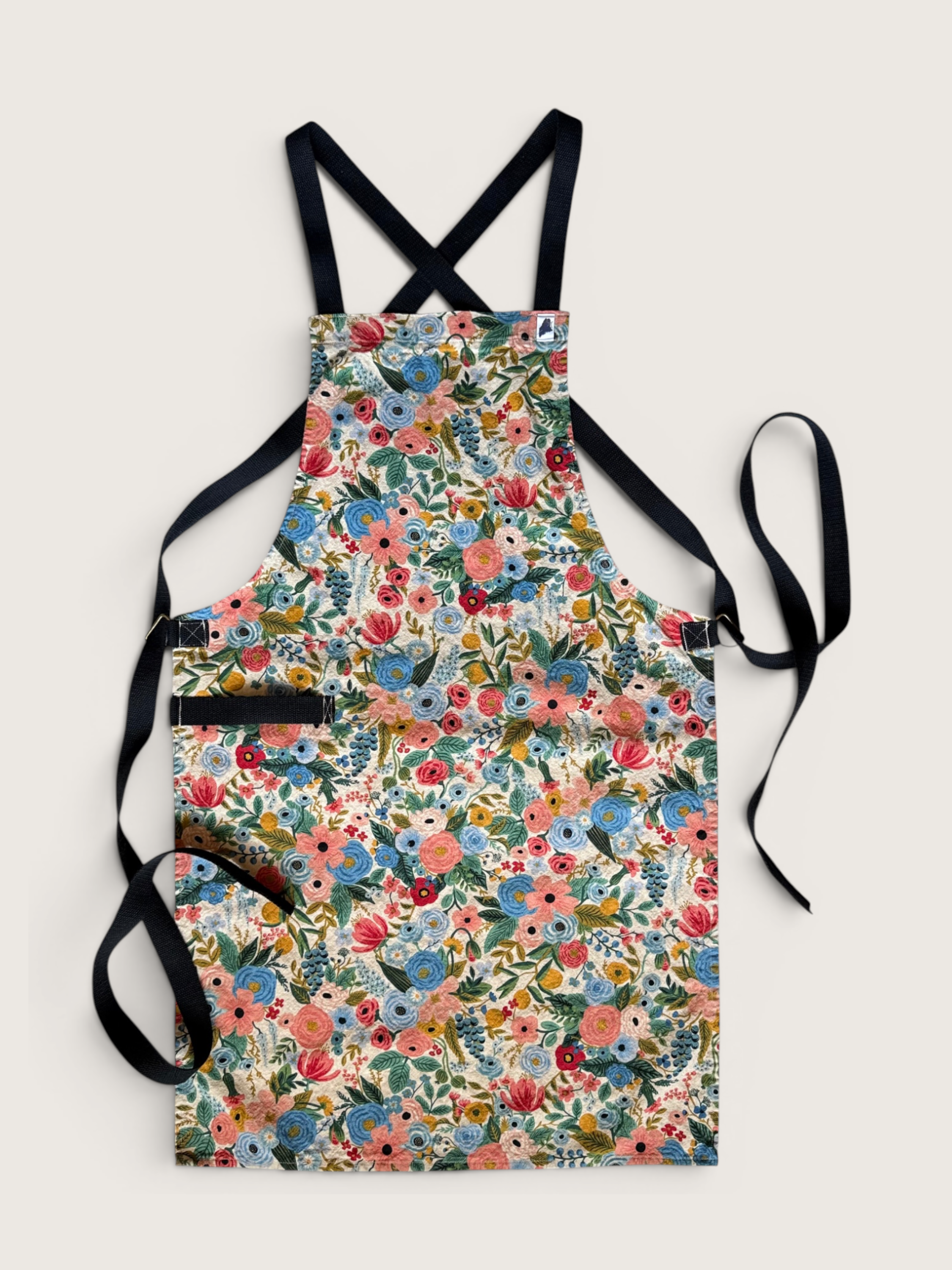 Garden Party Crossback Bib Apron • Linen/Cotton Heavyweight