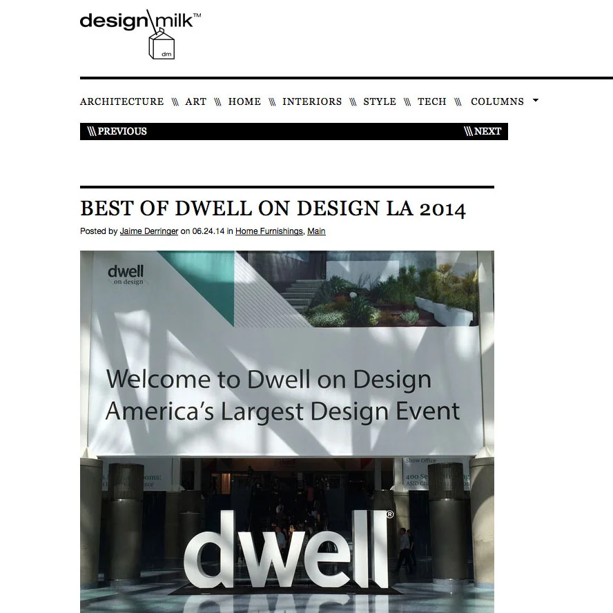 Designmilk, June 24, 2014