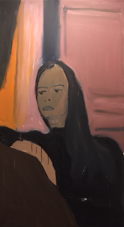 "Window" Oil on canvas. 200 x 110cm. 2019.