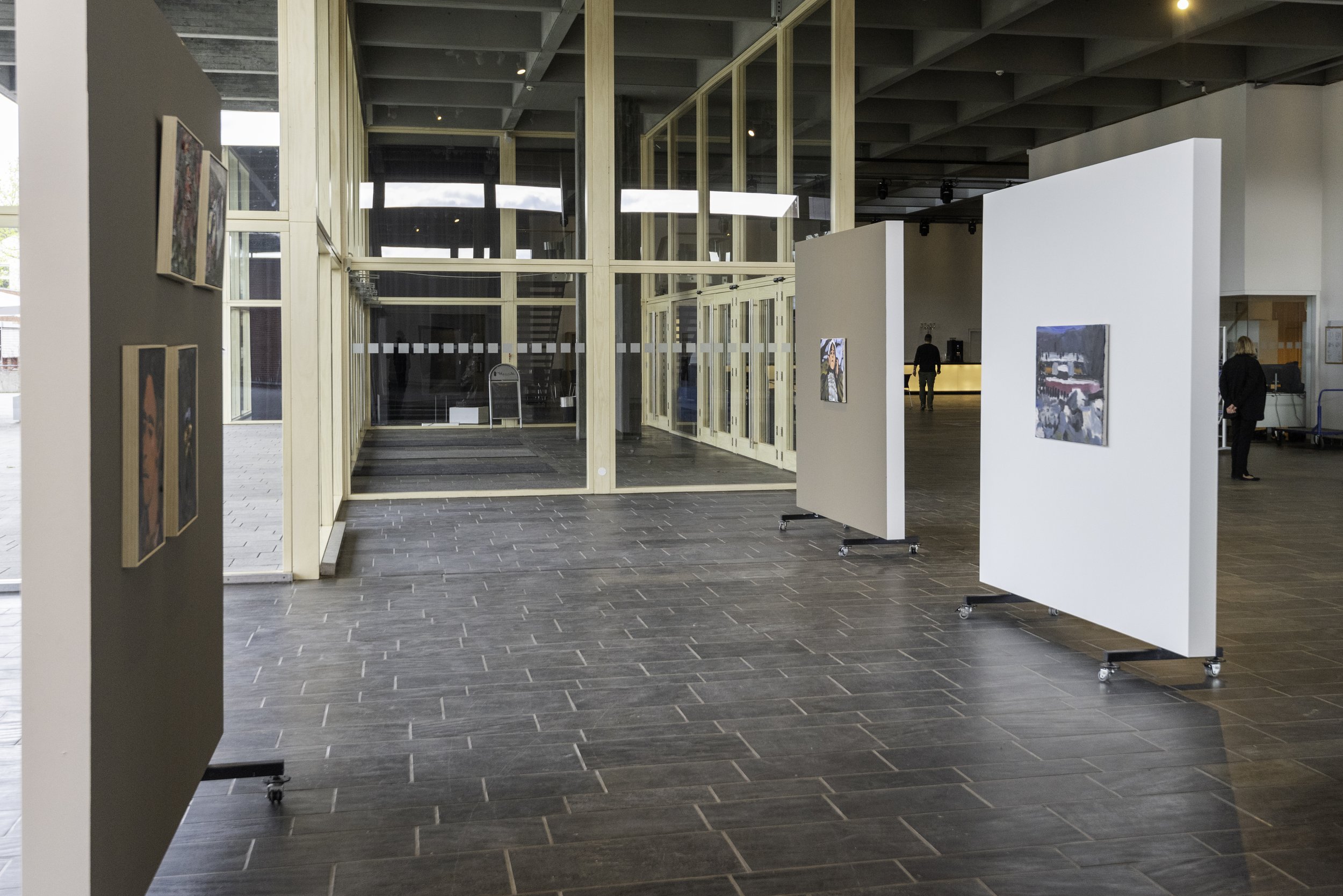 Installation view from "Hverdagsbilder" at Skiens Kunstforening 2023
