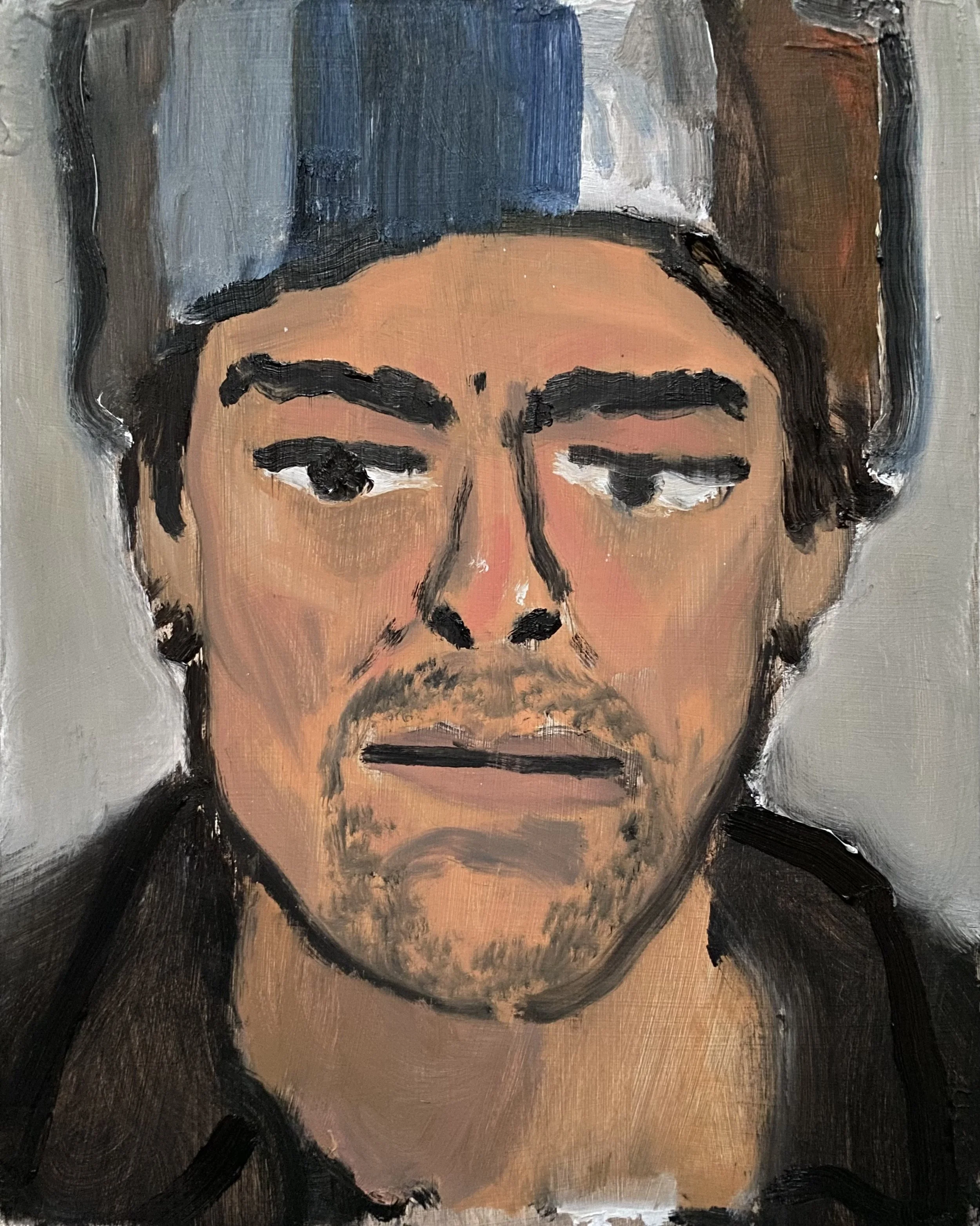 Erlend med Hjemmestrikket Lue