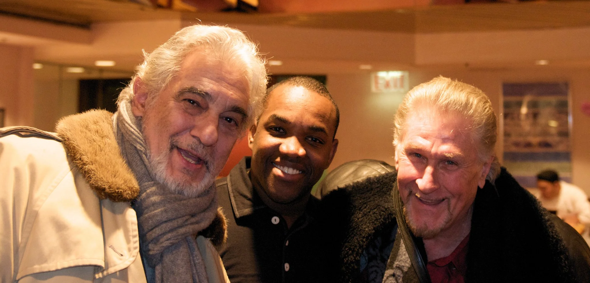 Placido Domingo and Sherrill Milnes
