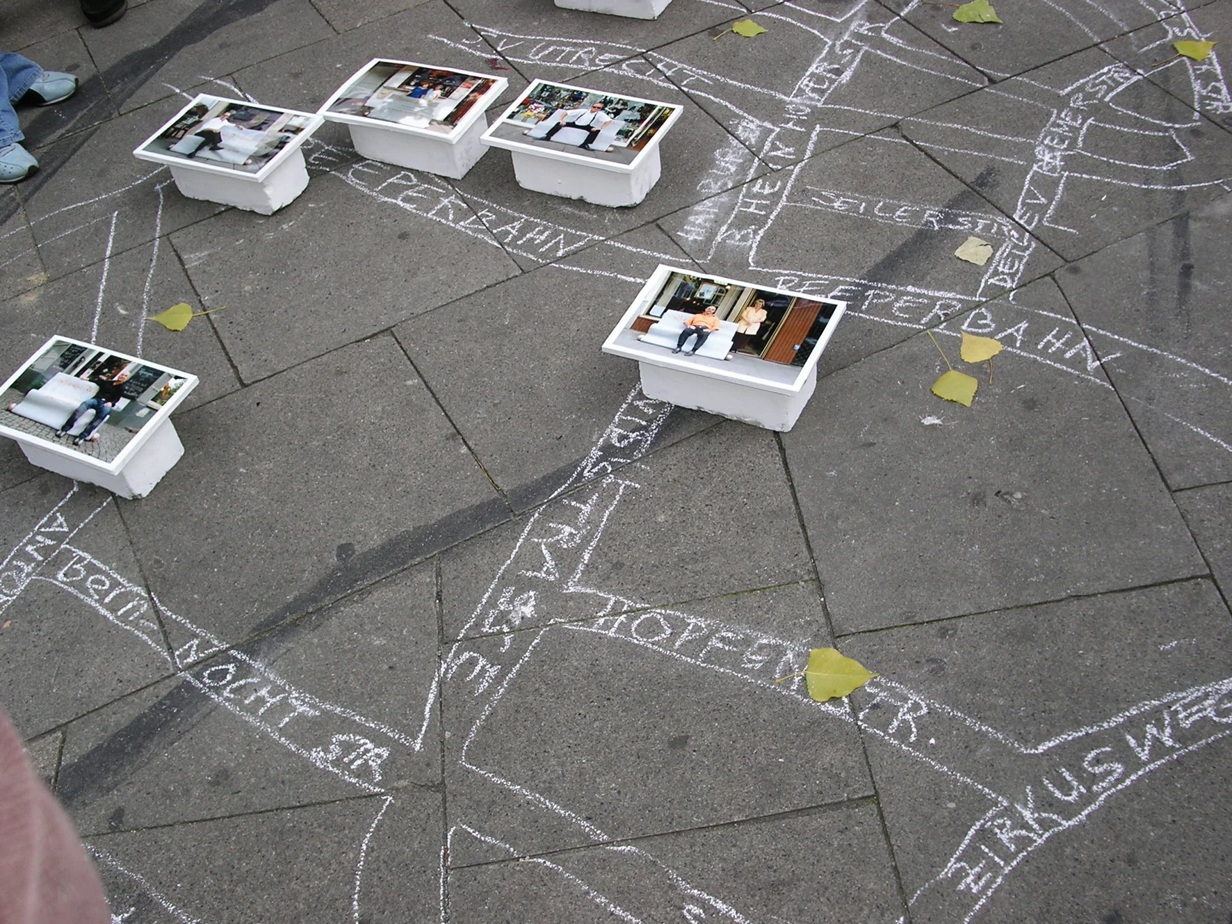 Arbeit von Nadirah Habib 2003 Ort: Hans- Albers- Platz