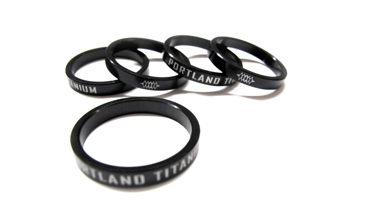 PDXTI ALLOY HEADSET SPACERS — REN CYCLES