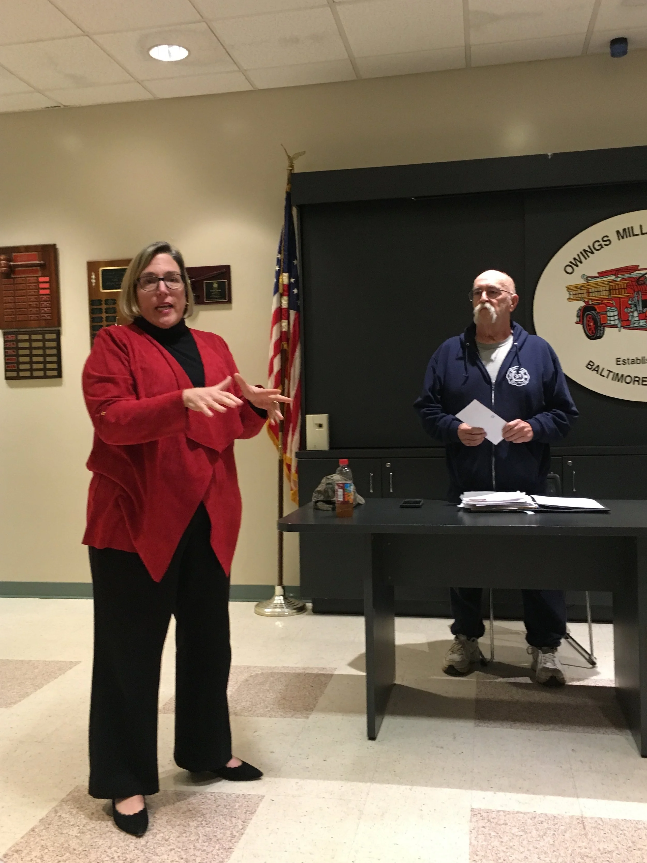 Omfco Donation Presentation By T Rowe Price Owings Mills