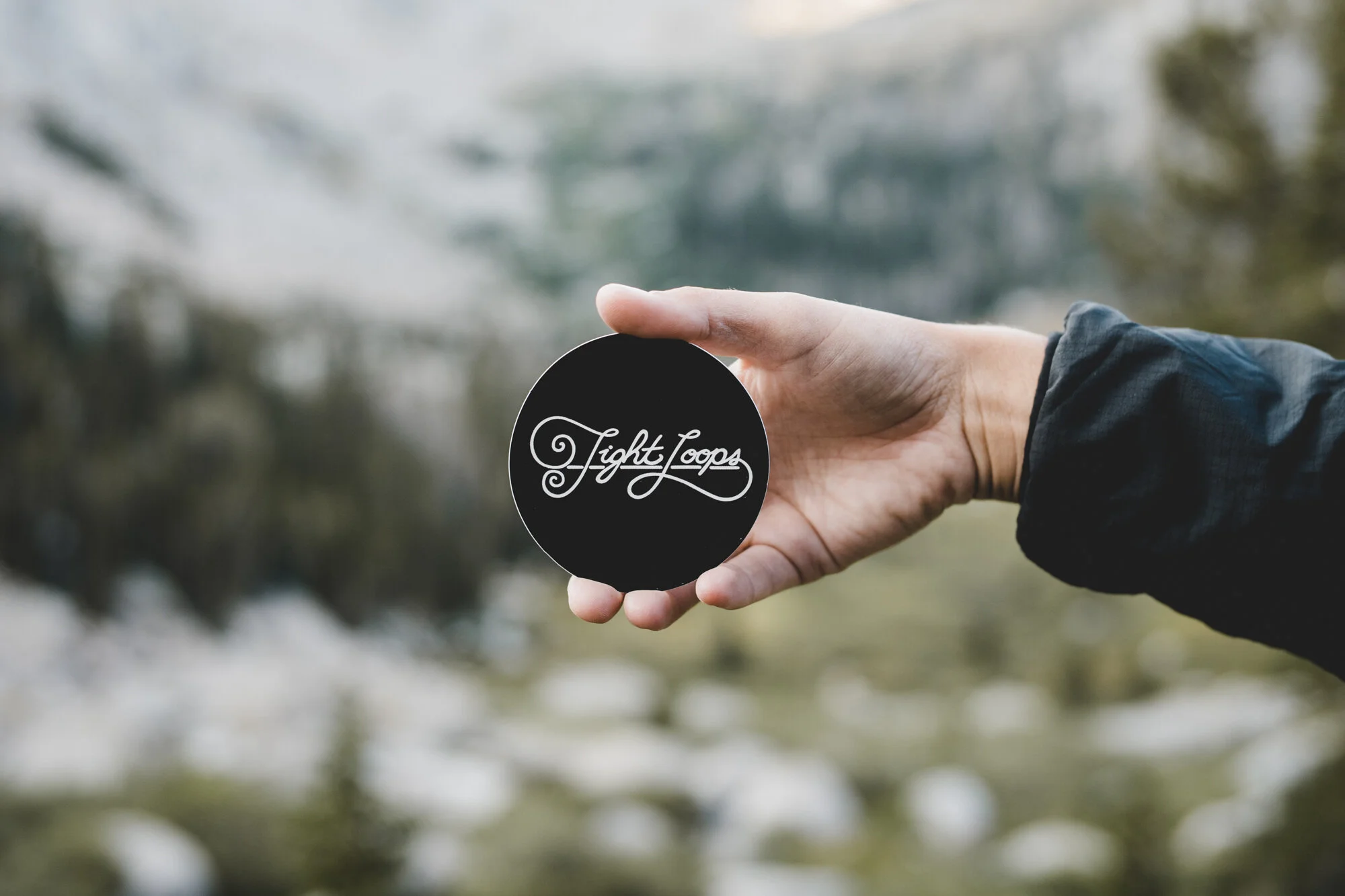 Tight Loops Classic Logo Sticker