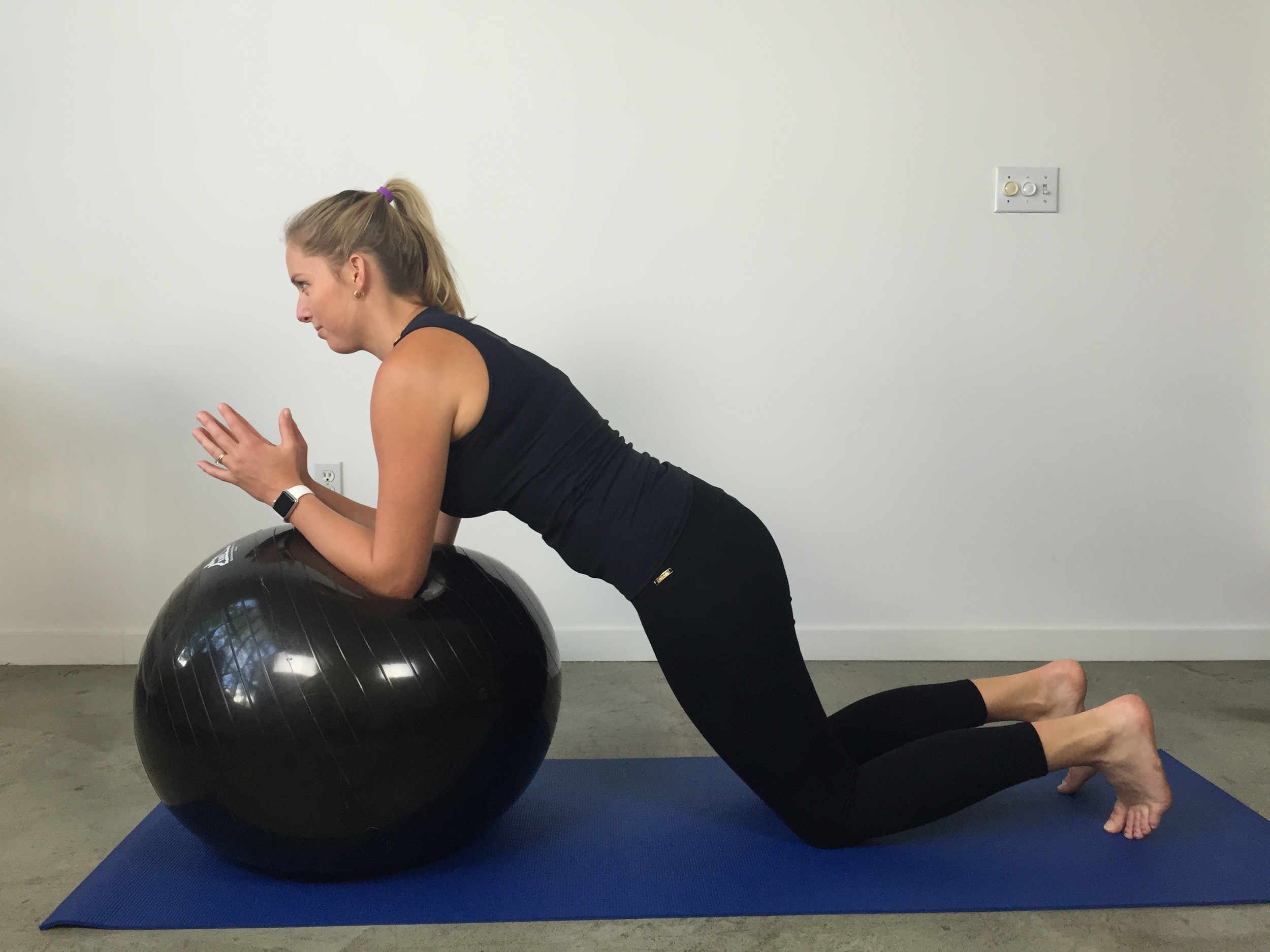 Reverse wheelbarrow