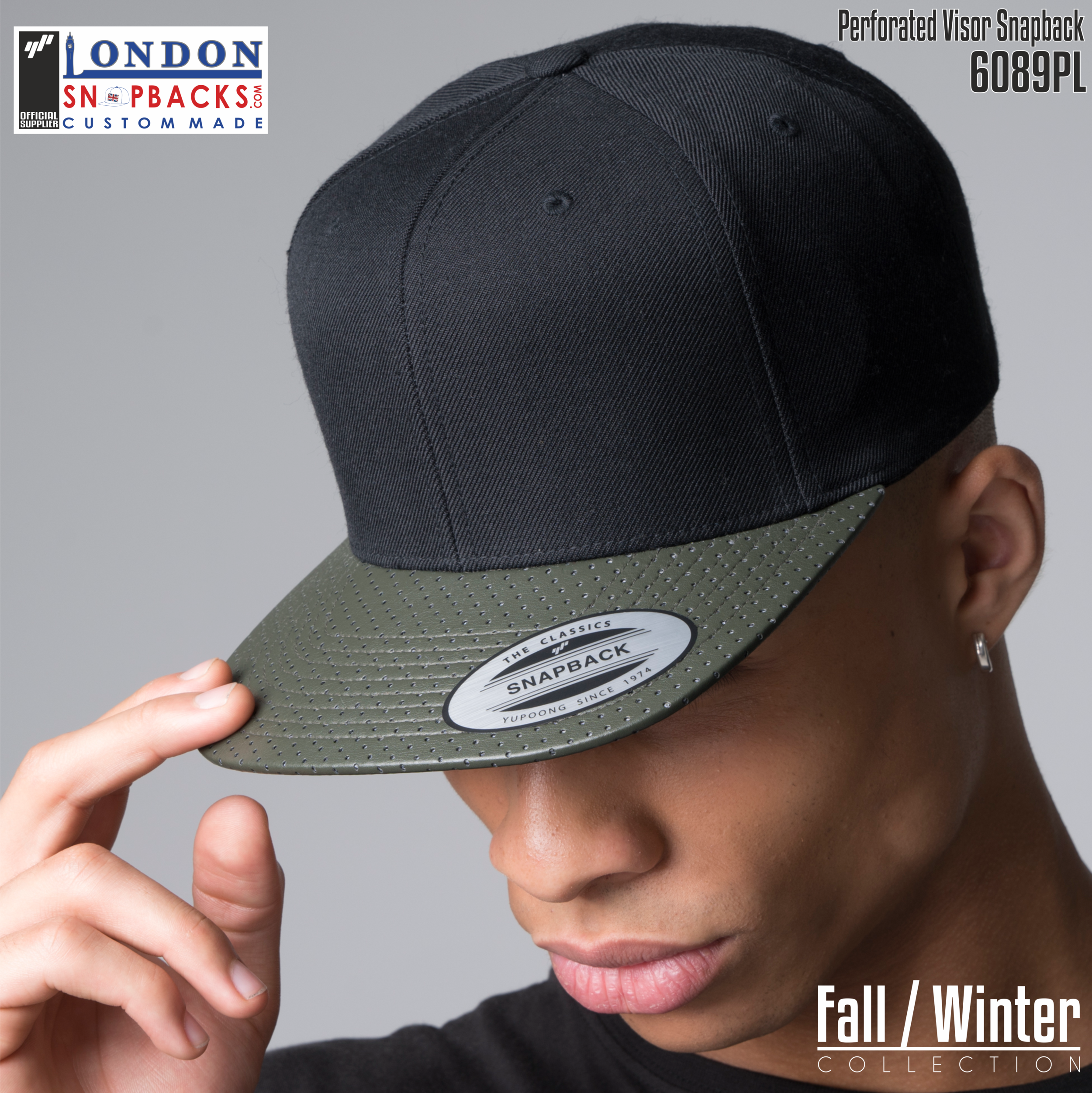Perforated Visor Snapback