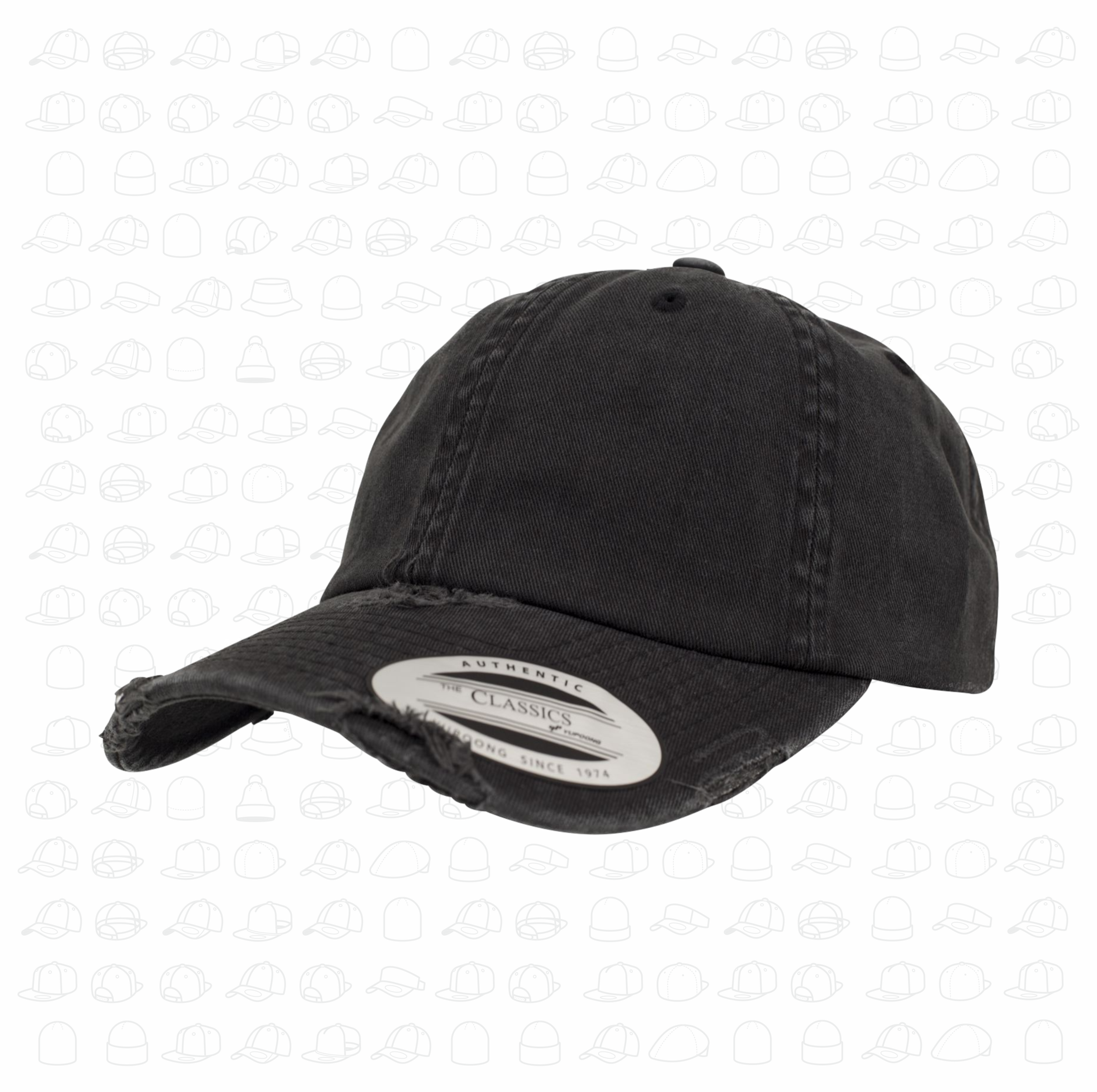 Low Profile Destroyed Cap - 9 Colours