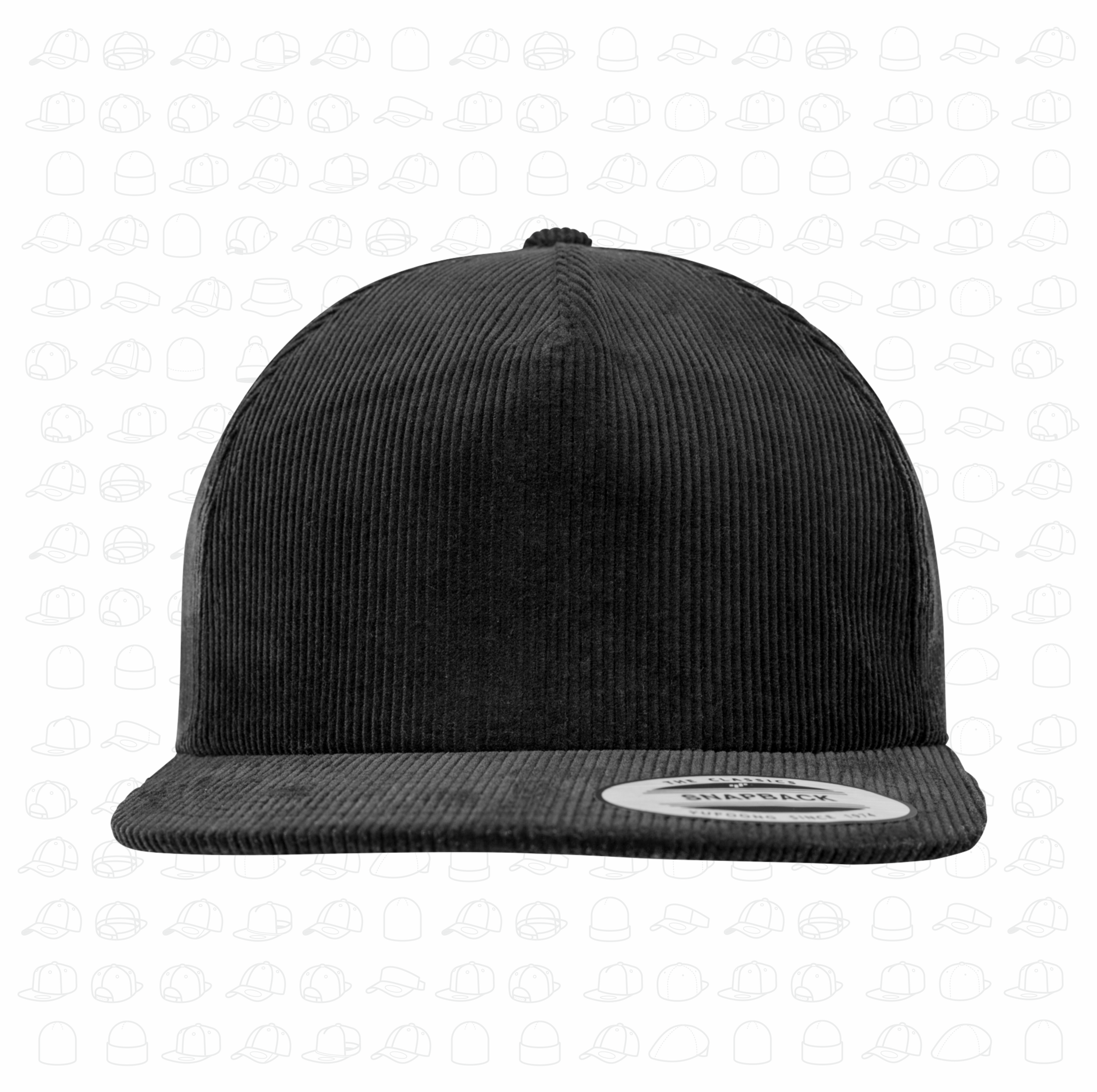 yupoong corduroy snapback