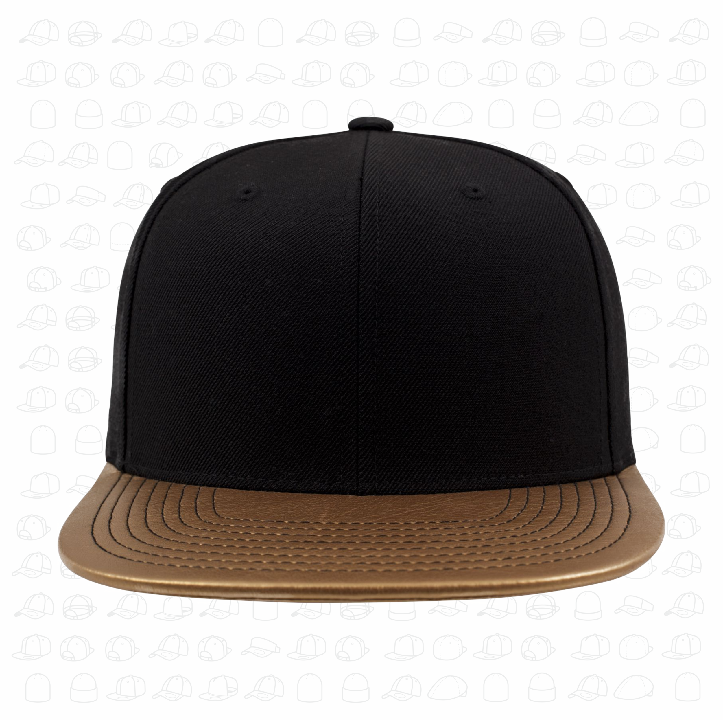 Yupoong Flexfit Metallic Visor Snapback by London Snapbacks.png