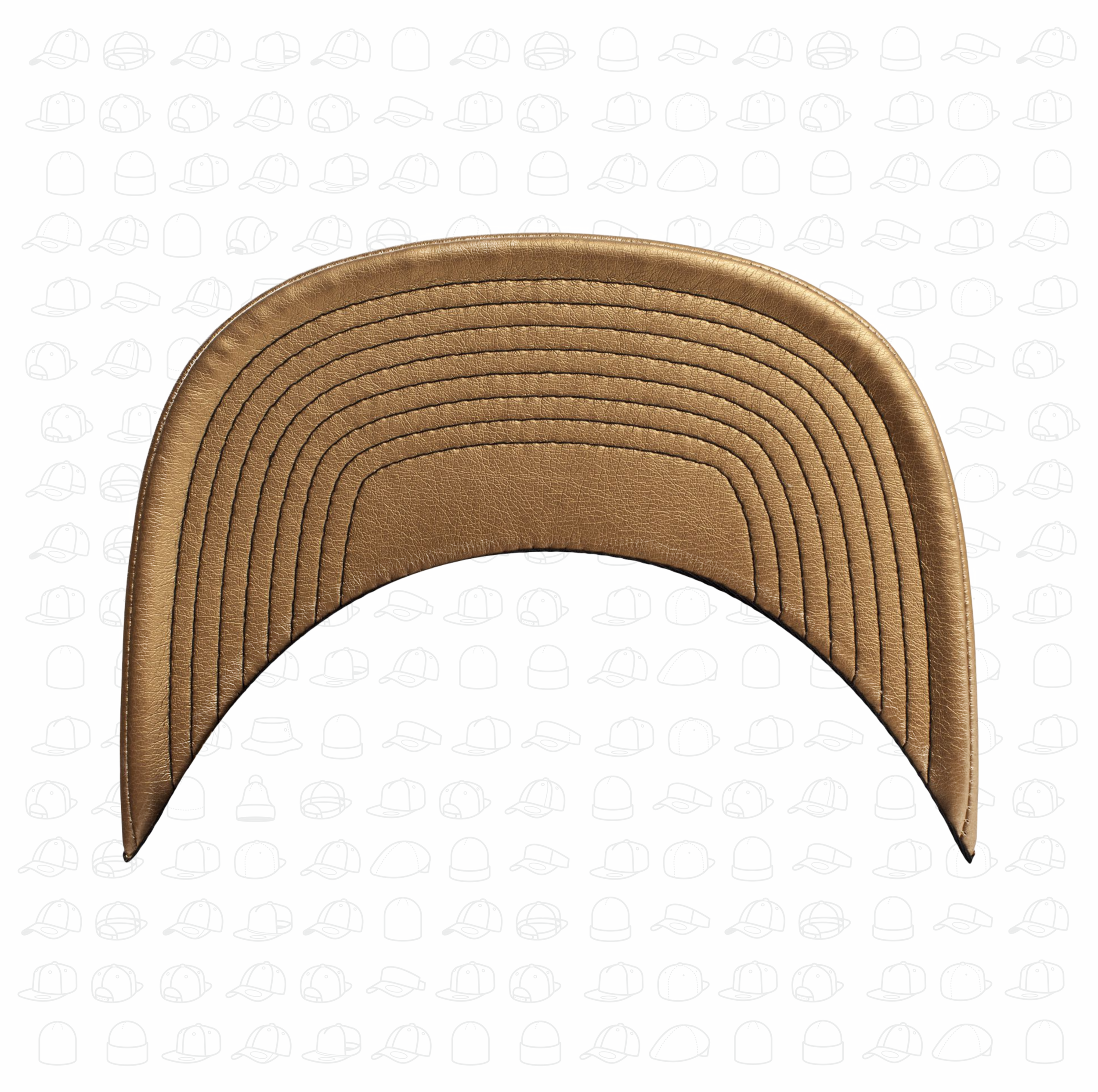 Yupoong Flexfit Metallic Visor Snapback by London Snapbacks.png
