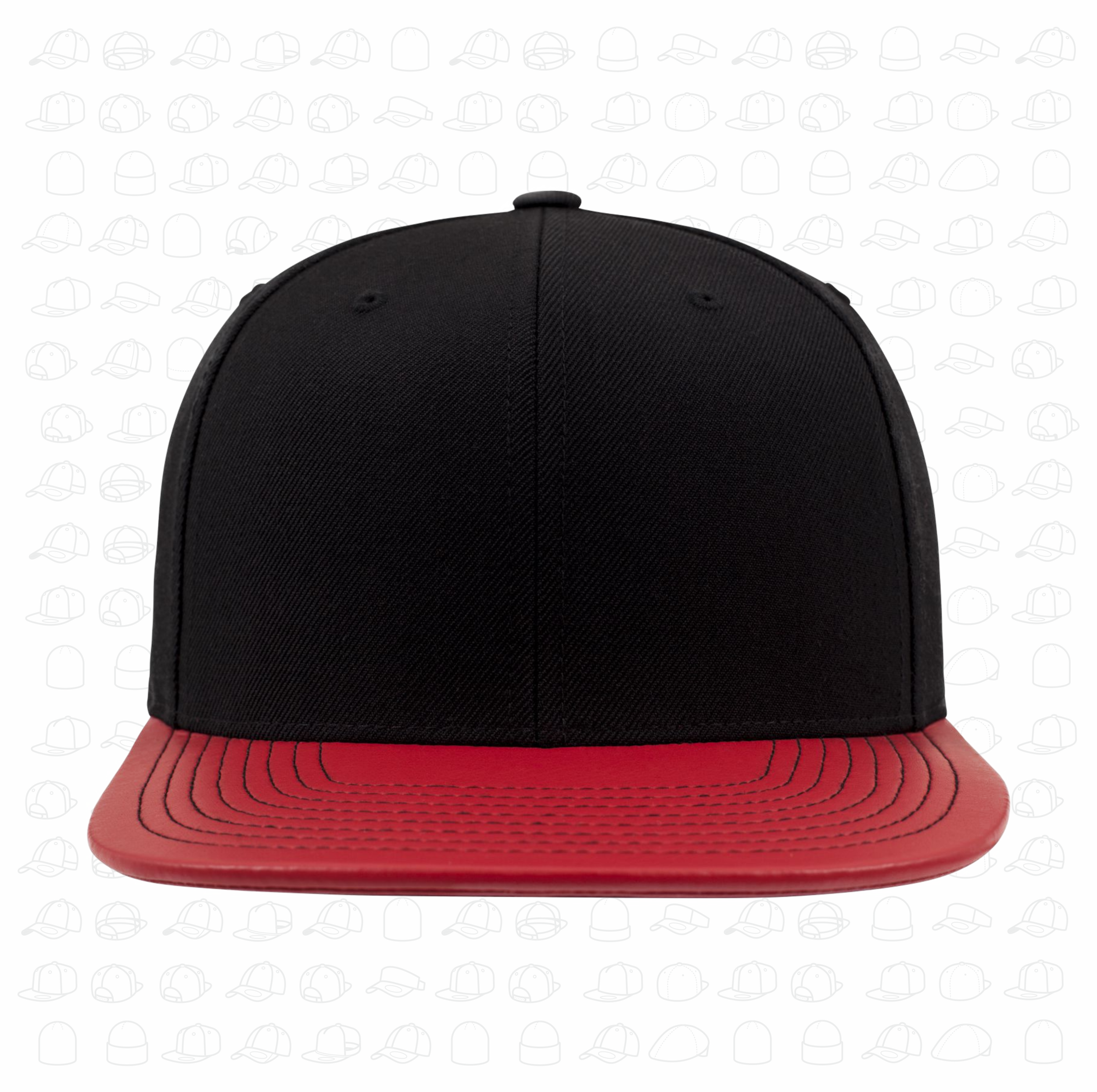 Yupoong Flexfit Metallic Visor Snapback by London Snapbacks.png