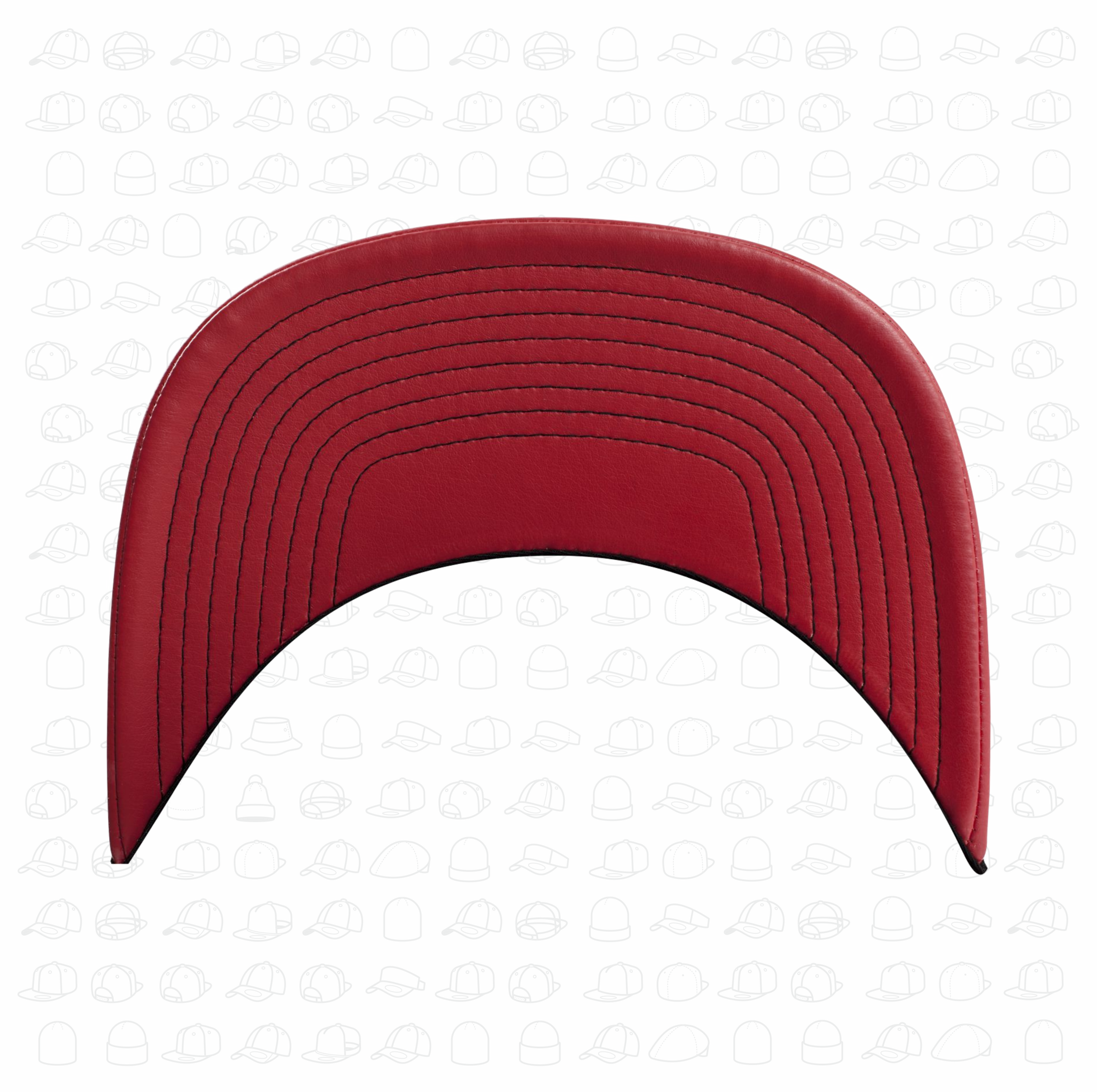 Yupoong Flexfit Metallic Visor Snapback by London Snapbacks.png