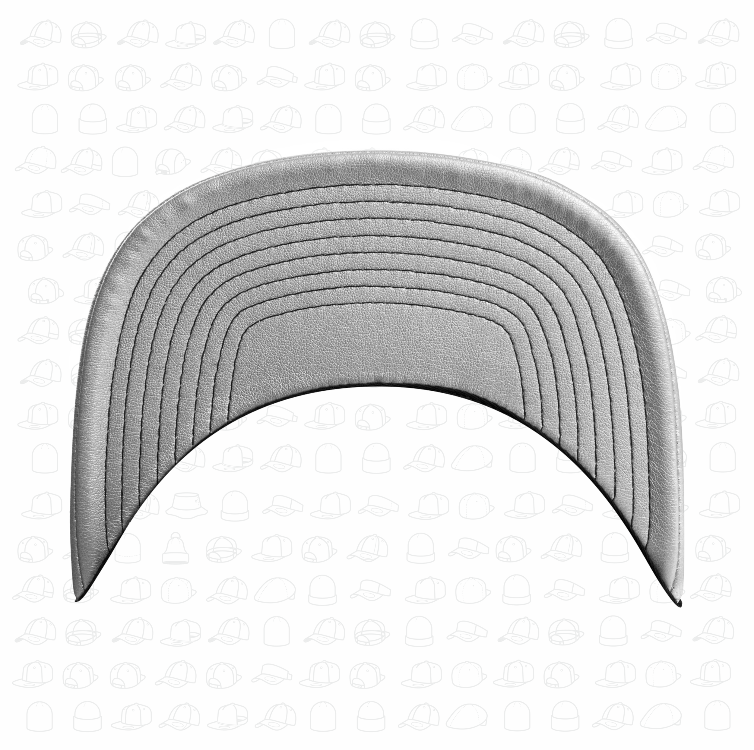 Yupoong Flexfit Metallic Visor Snapback by London Snapbacks.png