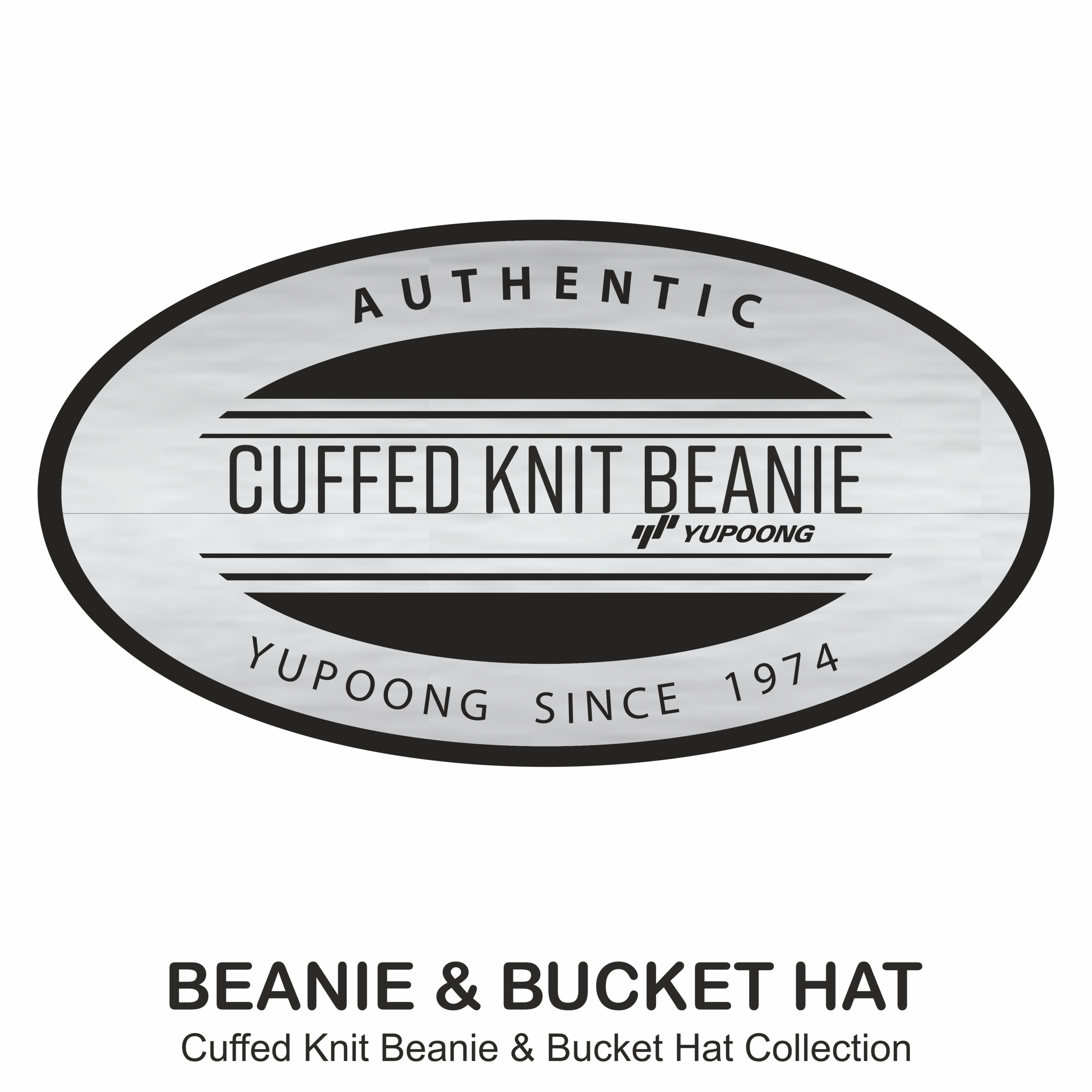 Beanie & Bucket Hats Yupoong Knitted Beanies are made from high quality super density yarns and reflect on the quality of our caps. Warm and light our beanies are suitable as an winter or an everyday fashion accessory which are made to endure both shape and quality. The Yupoong Bucket hat collection is lightly structured with detailed stitching to ensure a quality finish and fit.