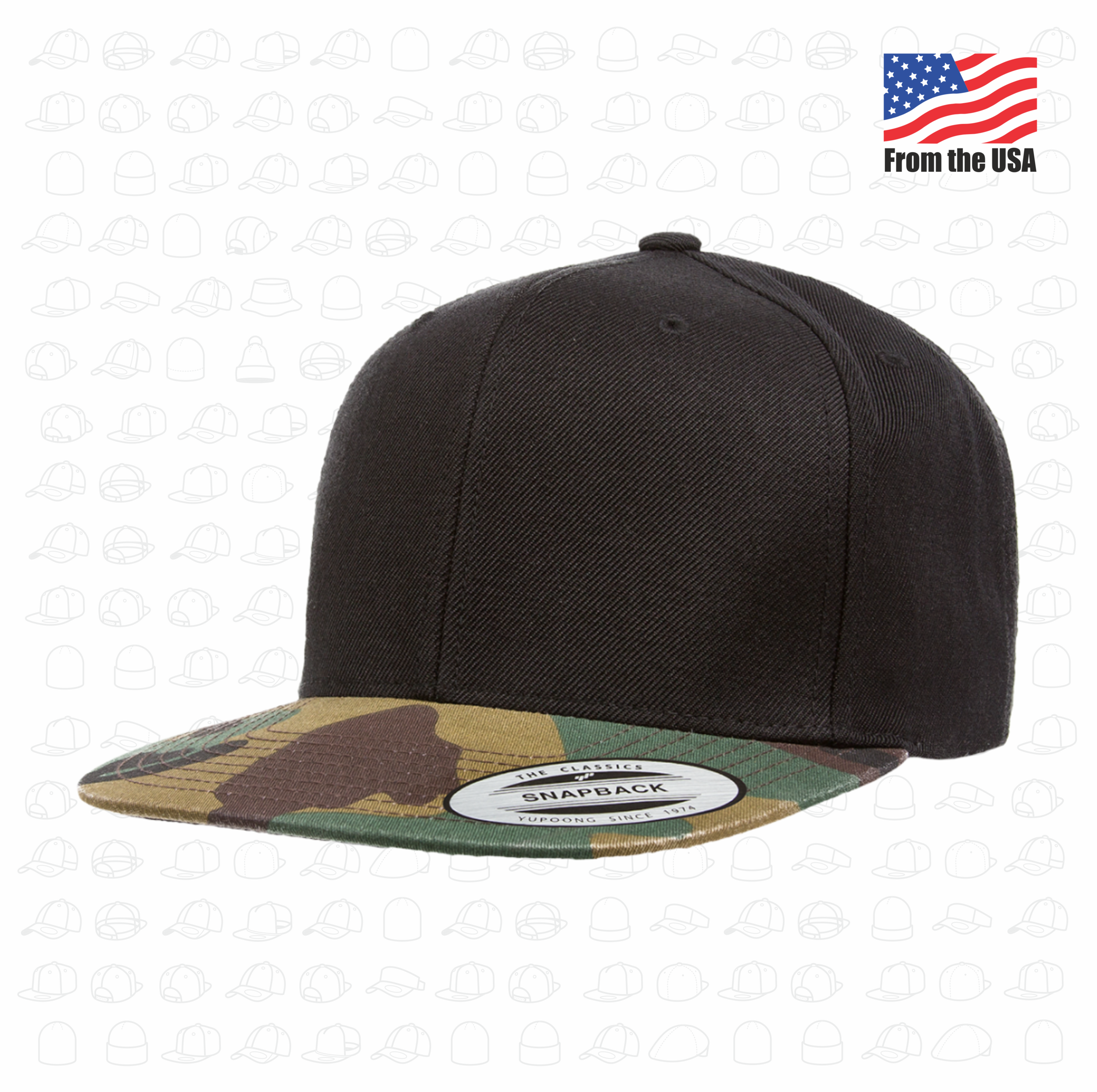 Classic Snapback Camo Visor