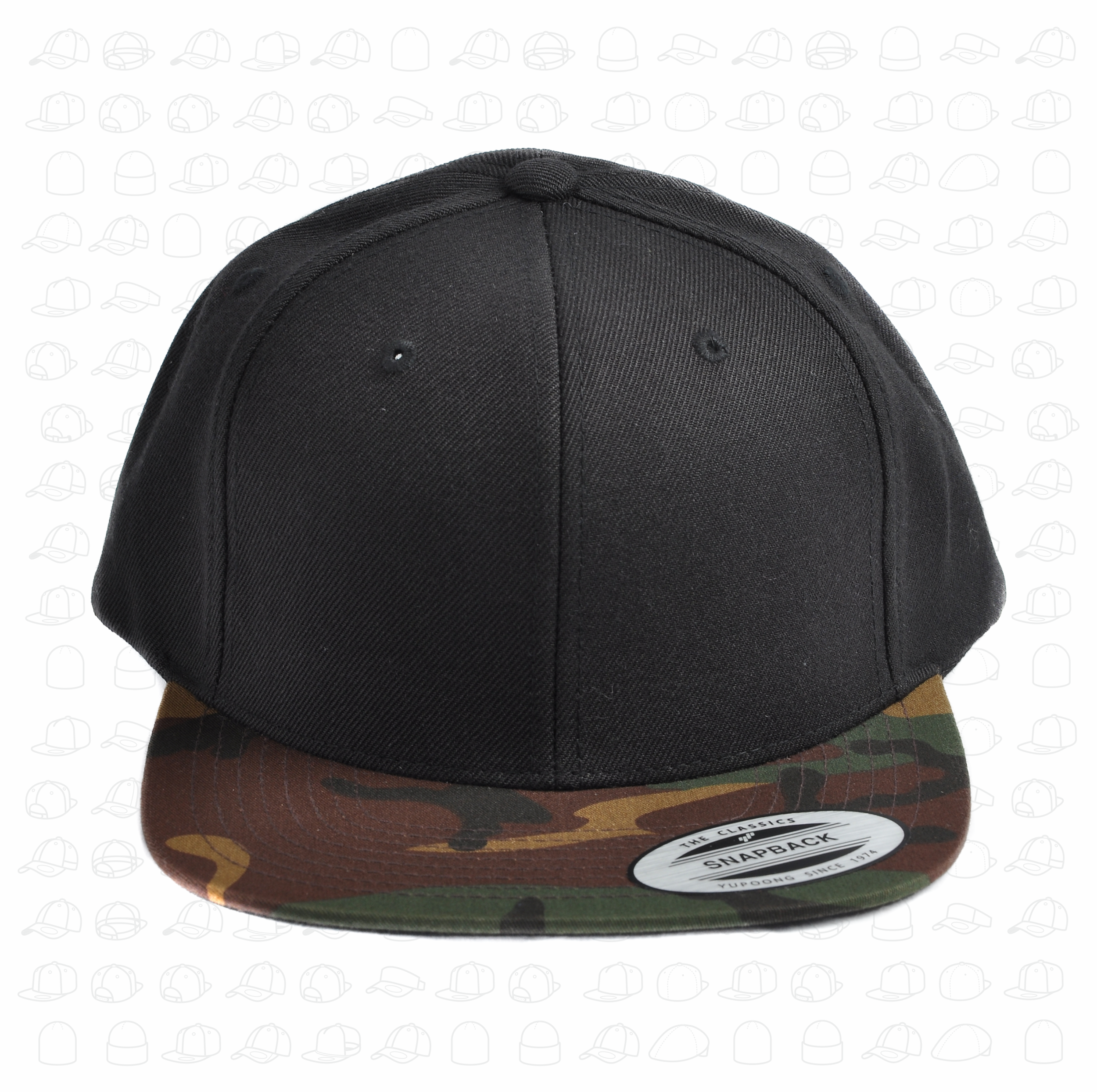 Yupoong Flexfit 6089TC Classic Camo Visor by London Snapbacks.png