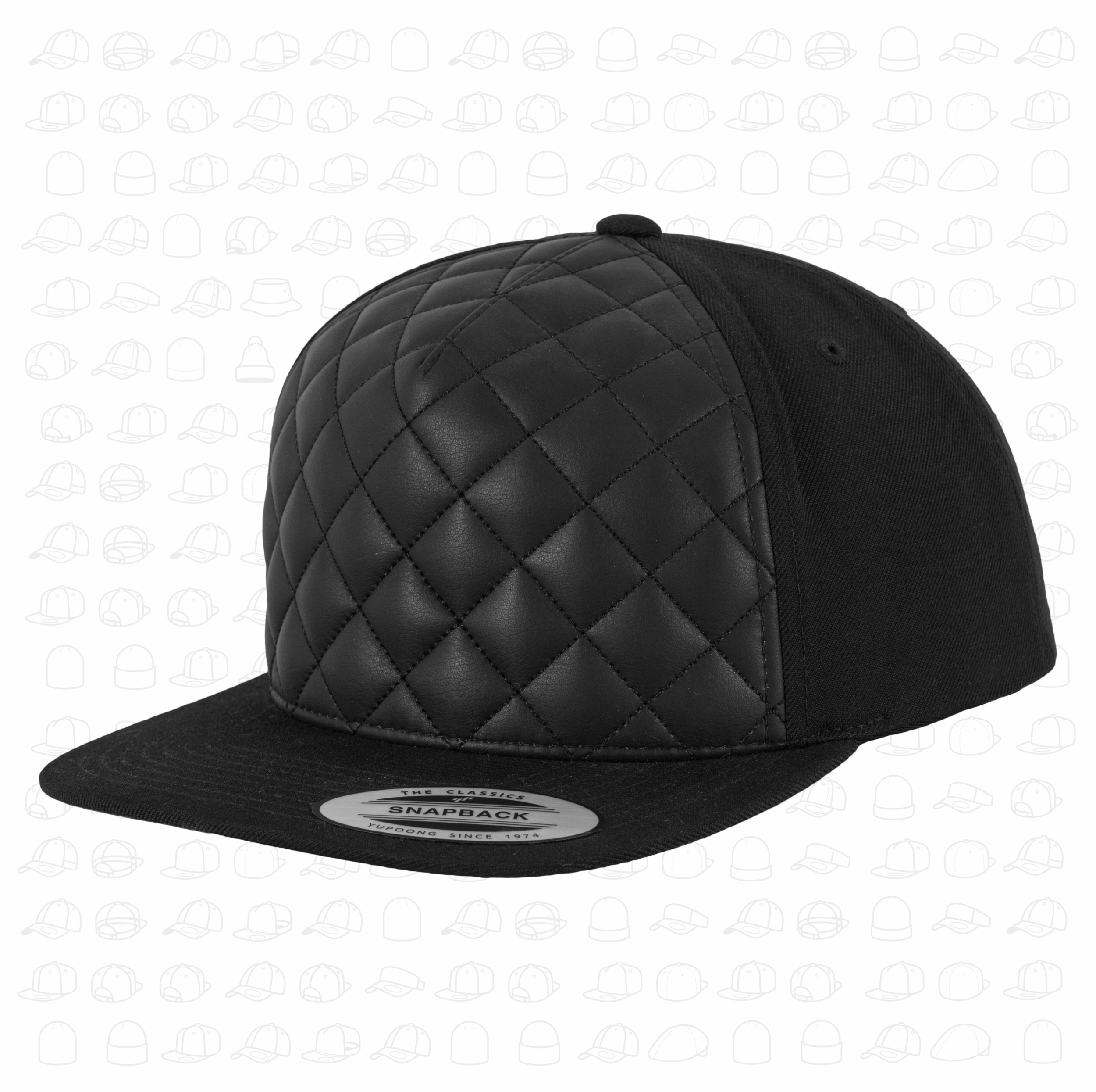 Diamond Quilted Snapback
