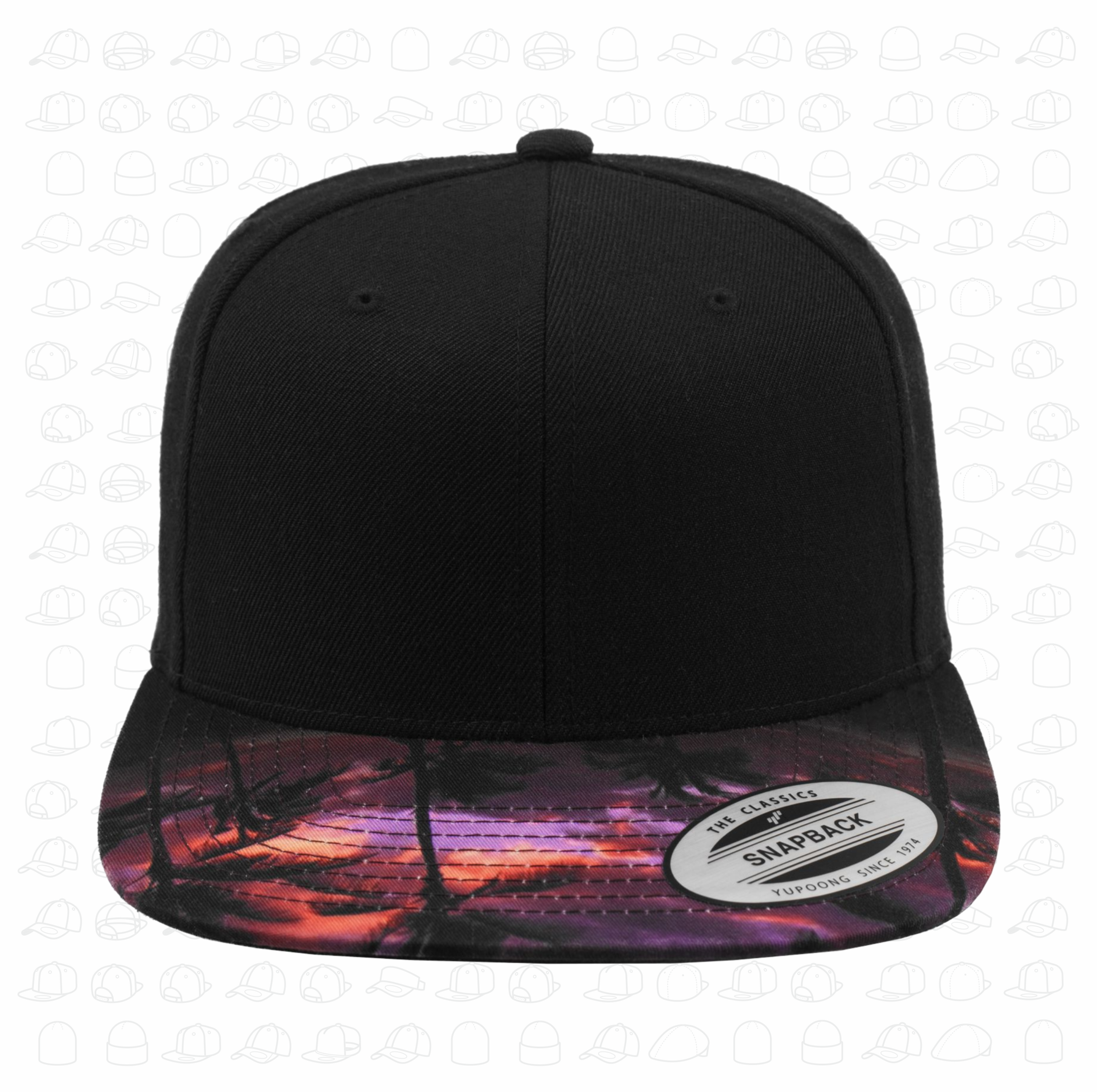 Yupoong Flexfit Sunset Peak snapback by London Snapbacks.png