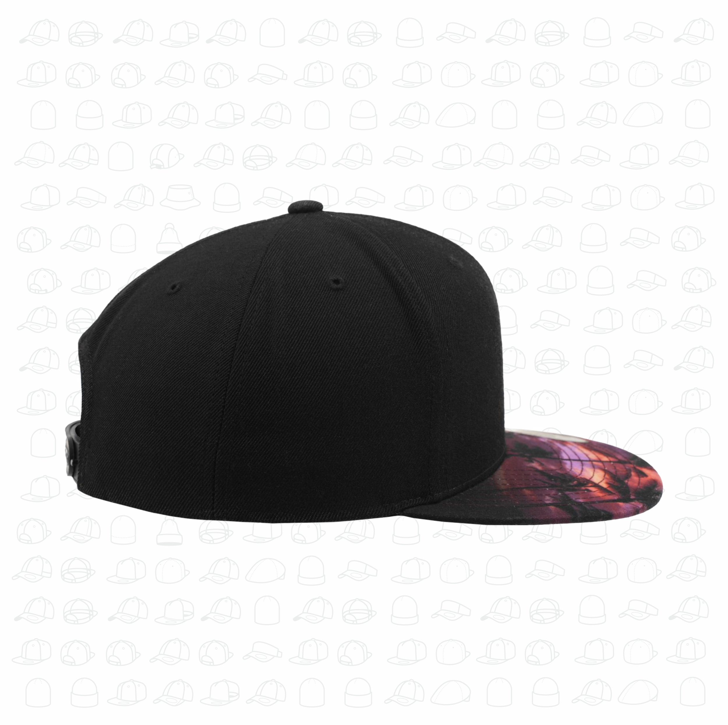 Yupoong Flexfit Sunset Peak snapback by London Snapbacks.png