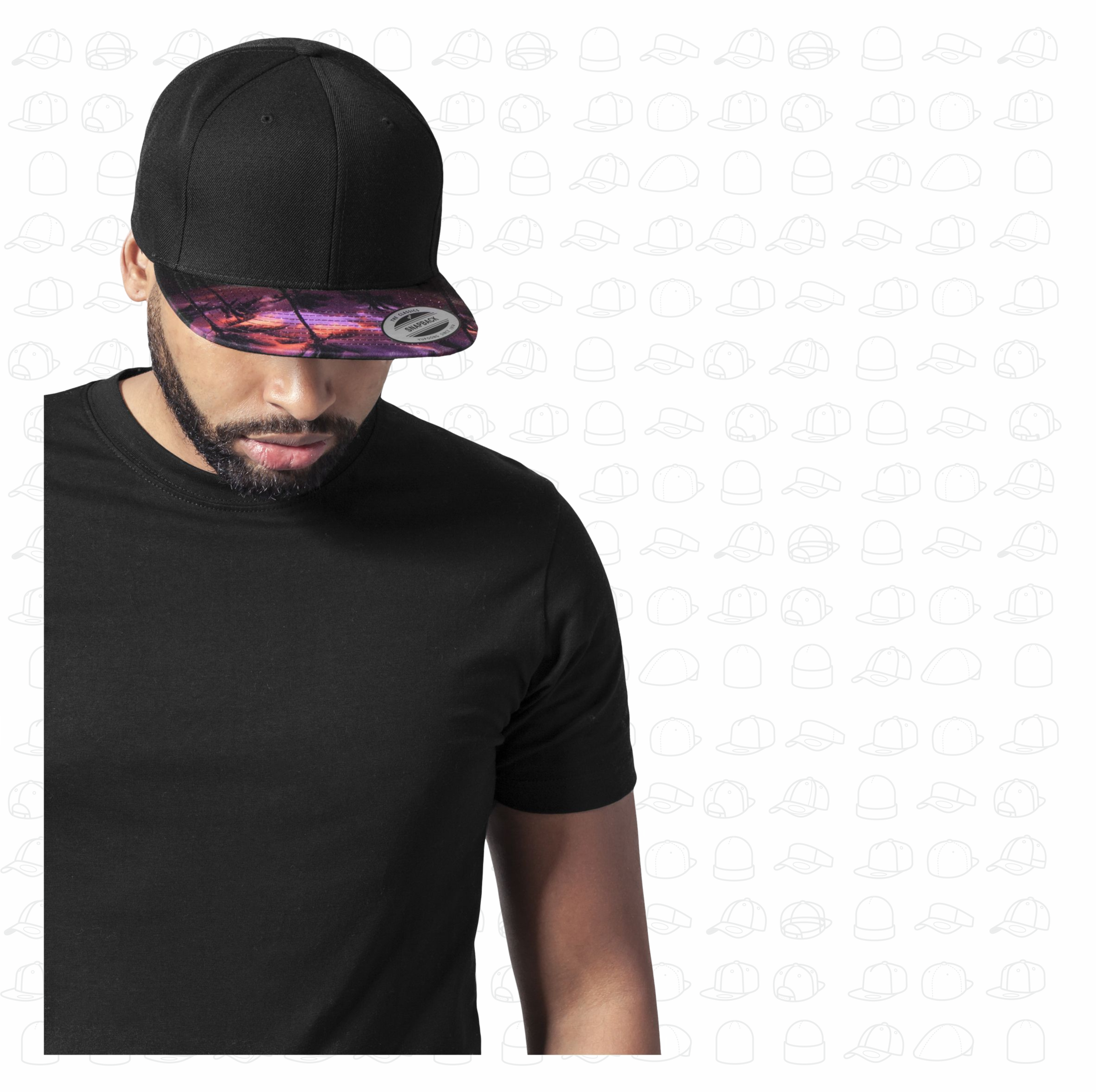 Yupoong Flexfit Sunset Peak snapback by London Snapbacks.png