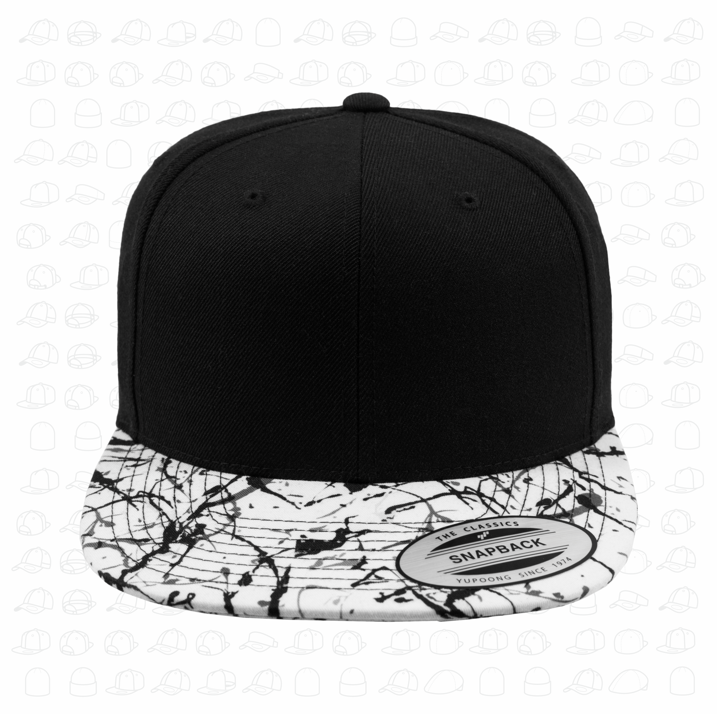 Yupoong Flexfit Painted Visor Snapback by London Snapbacks.png