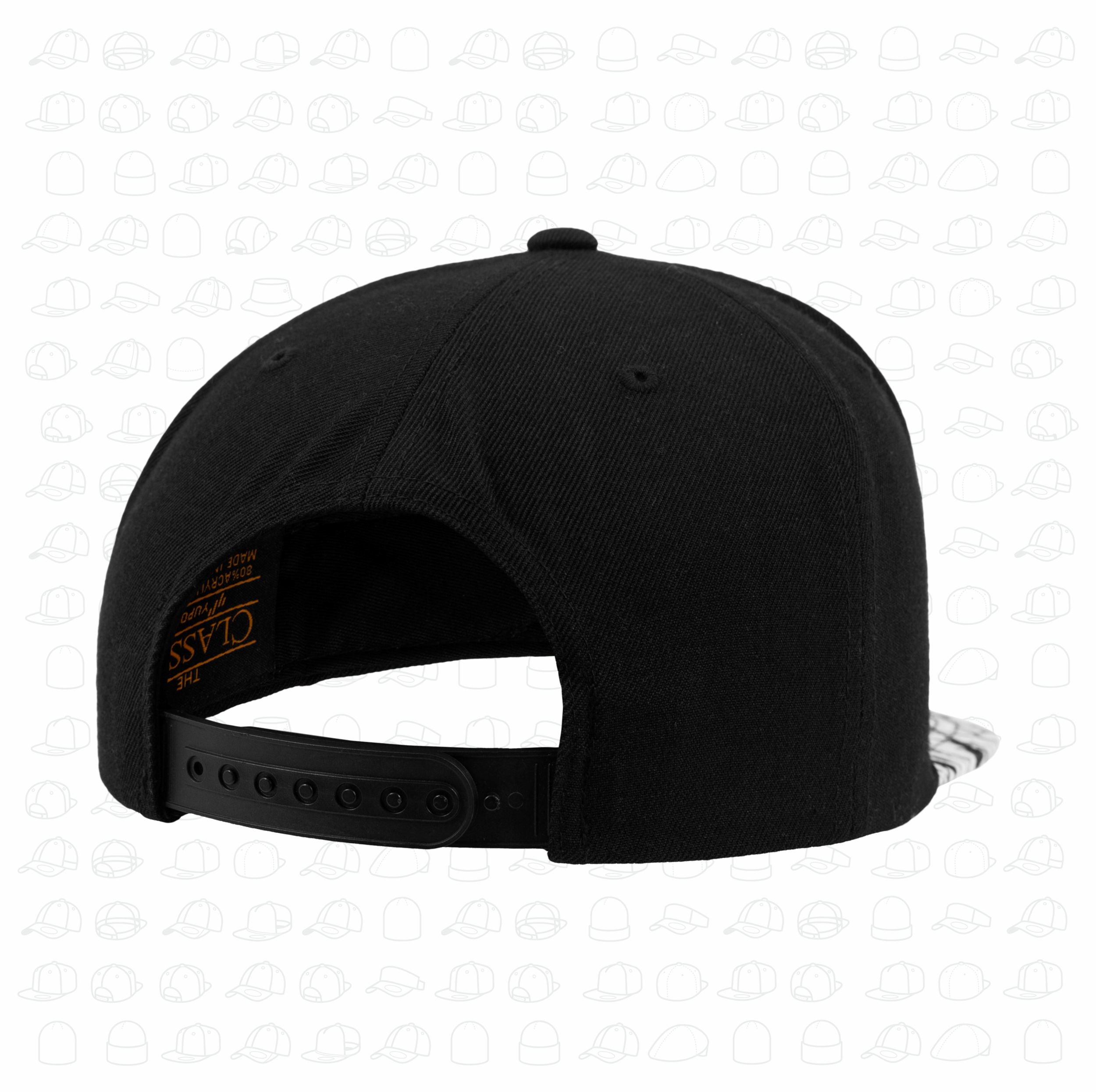 Yupoong Flexfit Painted Visor Snapback by London Snapbacks.png
