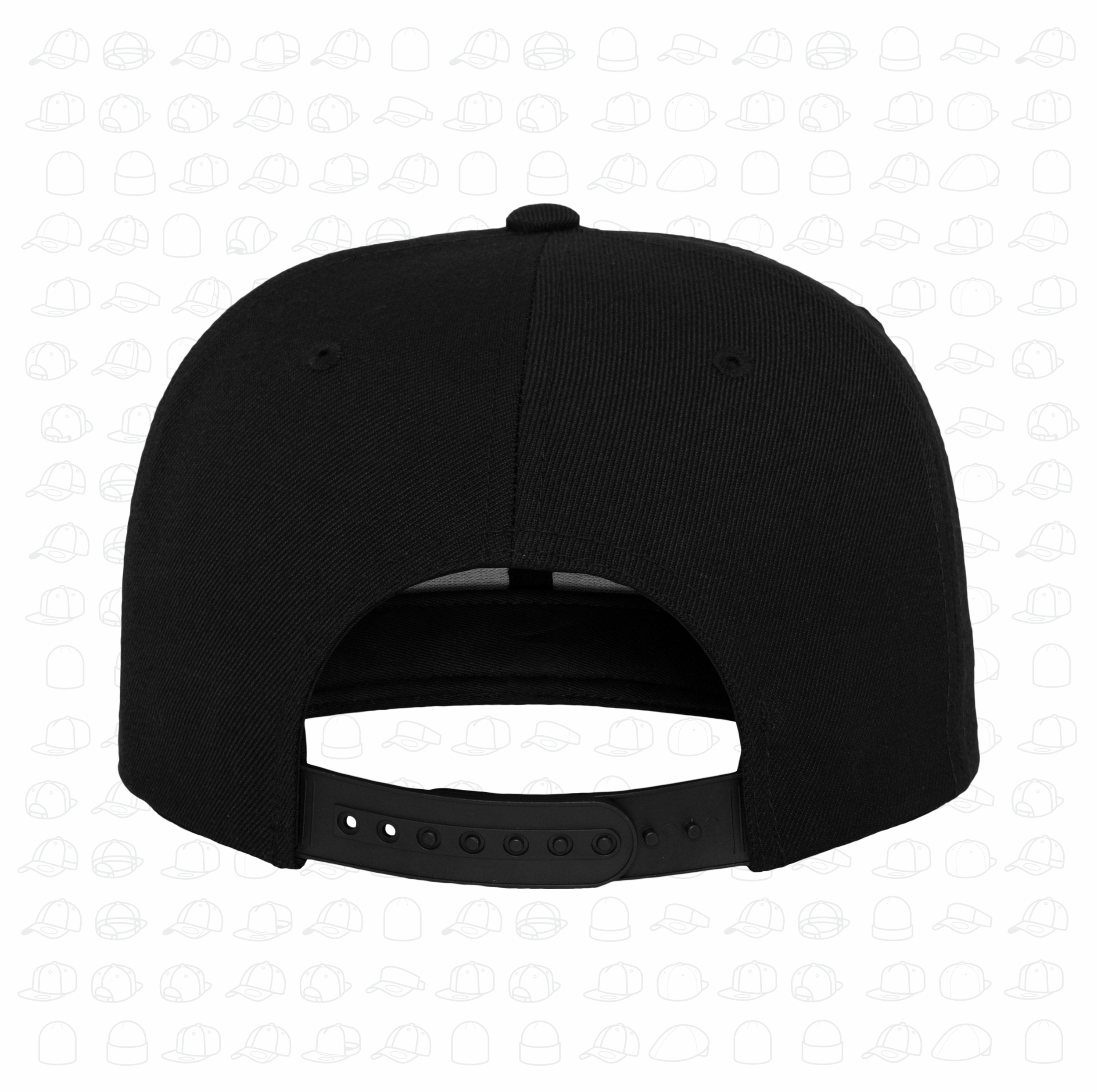 Yupoong Flexfit Painted Visor Snapback by London Snapbacks.png