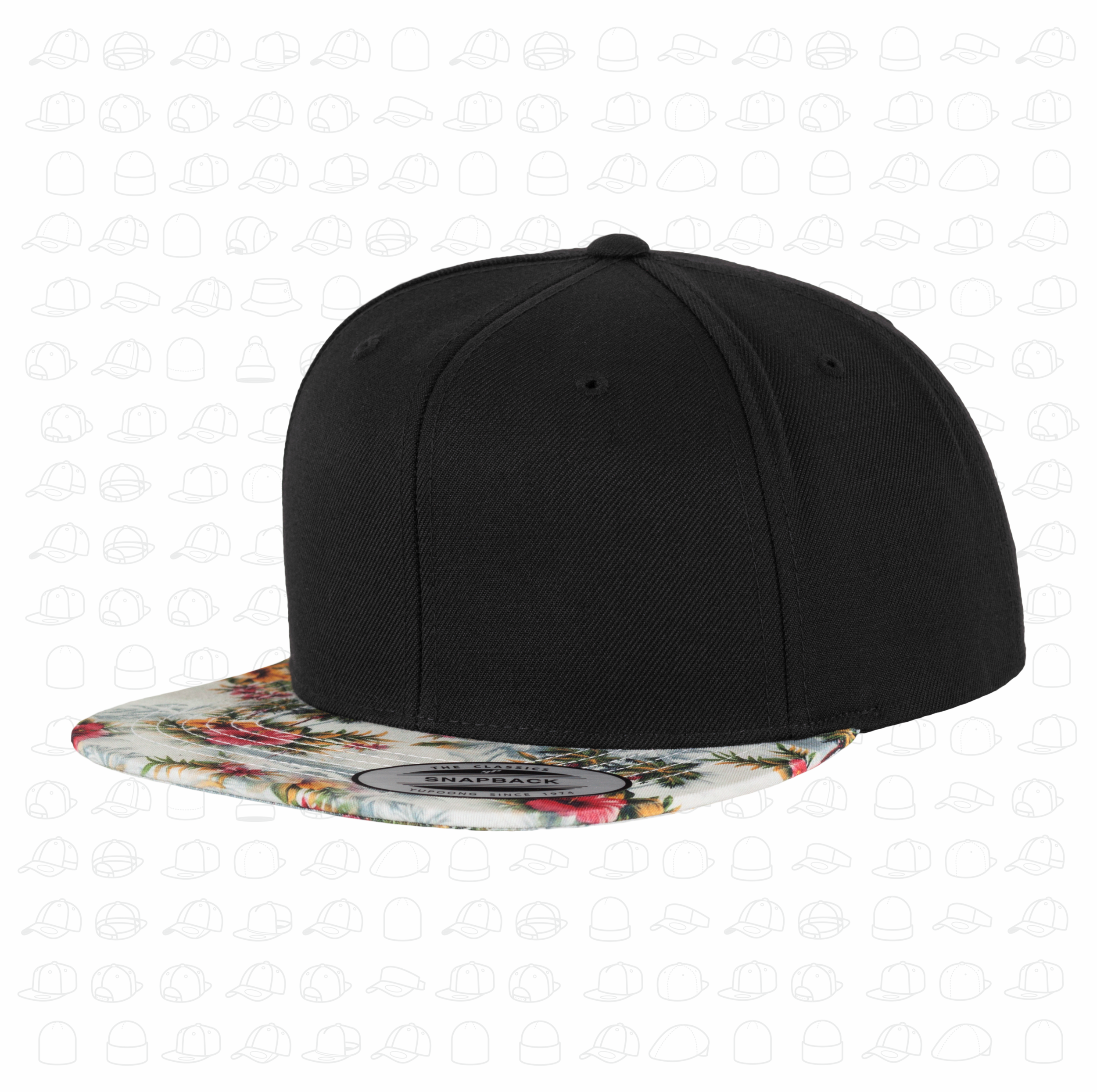 Floral Snapback 