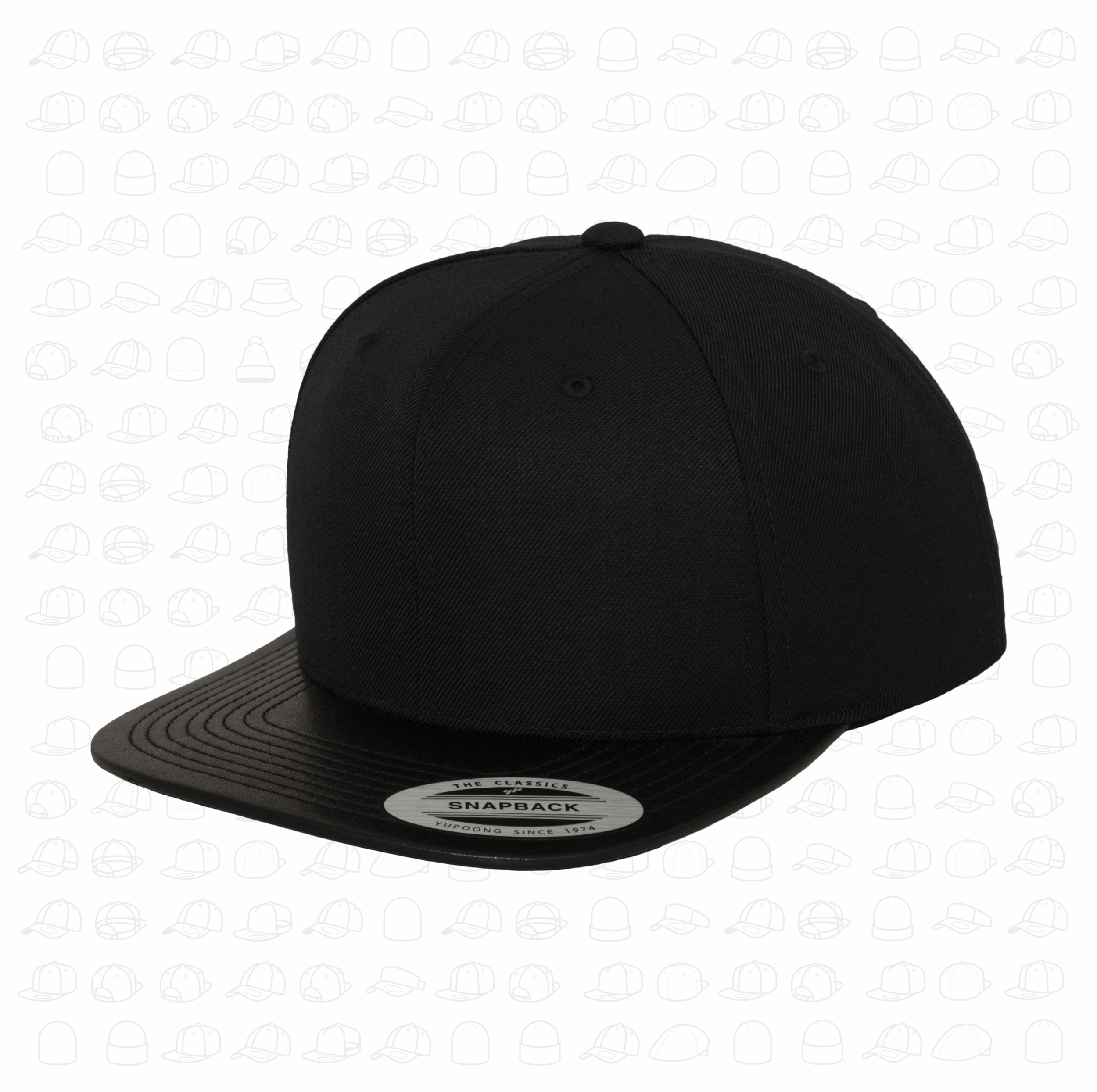 Classic Snapback with leather peak