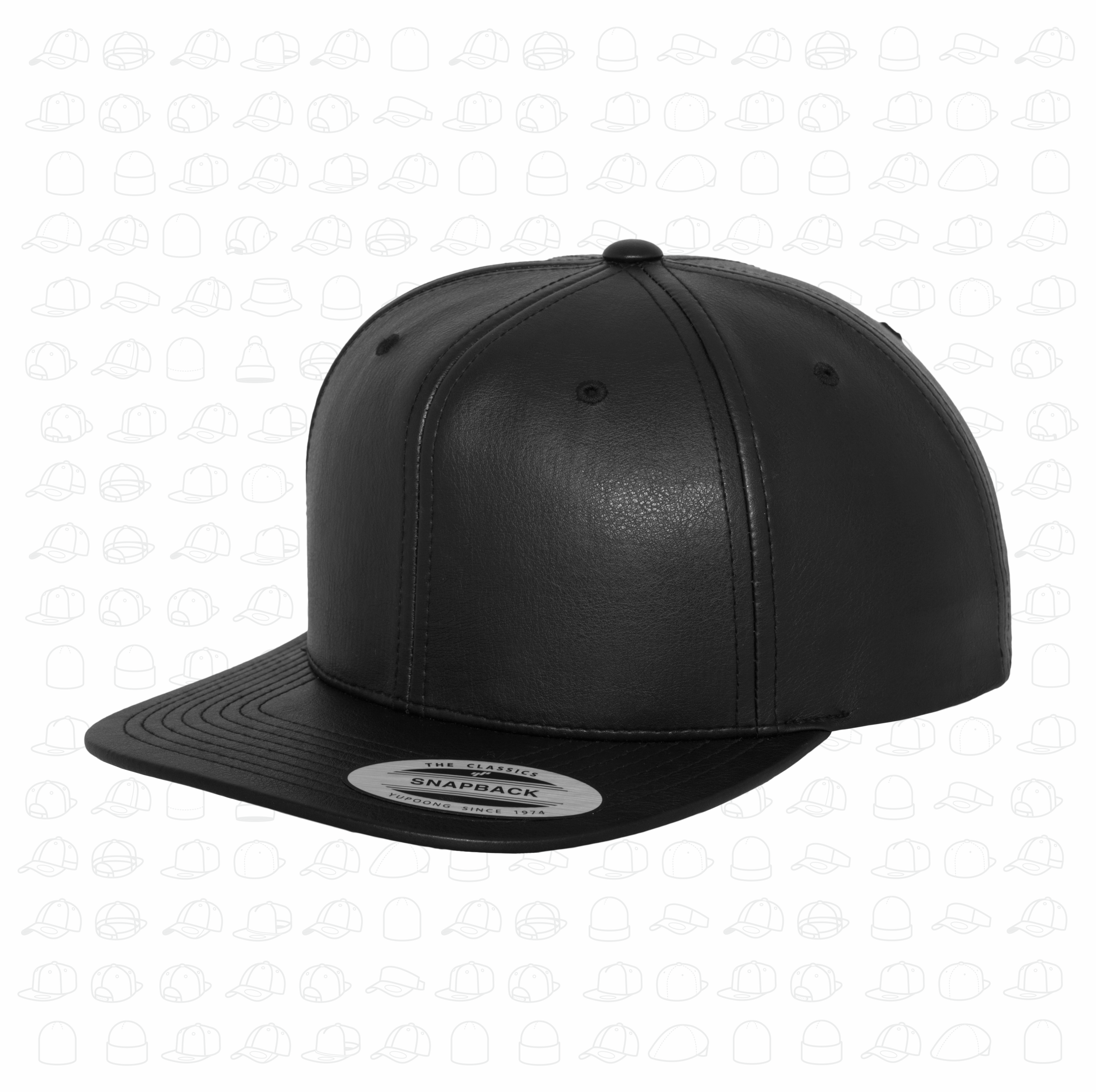 Yupoong All Leather Snapback