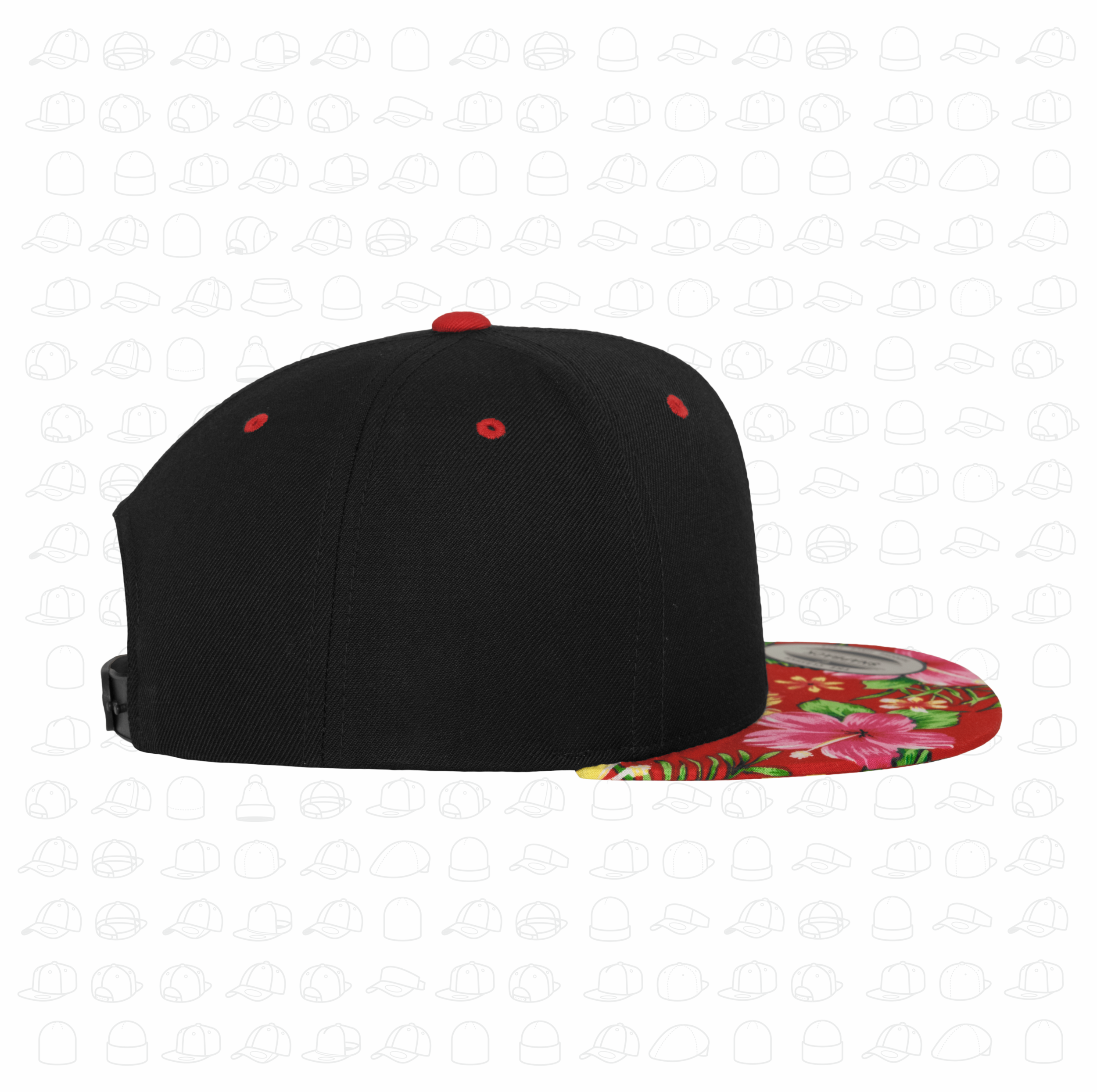 Yupoong Flexfit Hawaiian Snapback by London Snapbacks.png