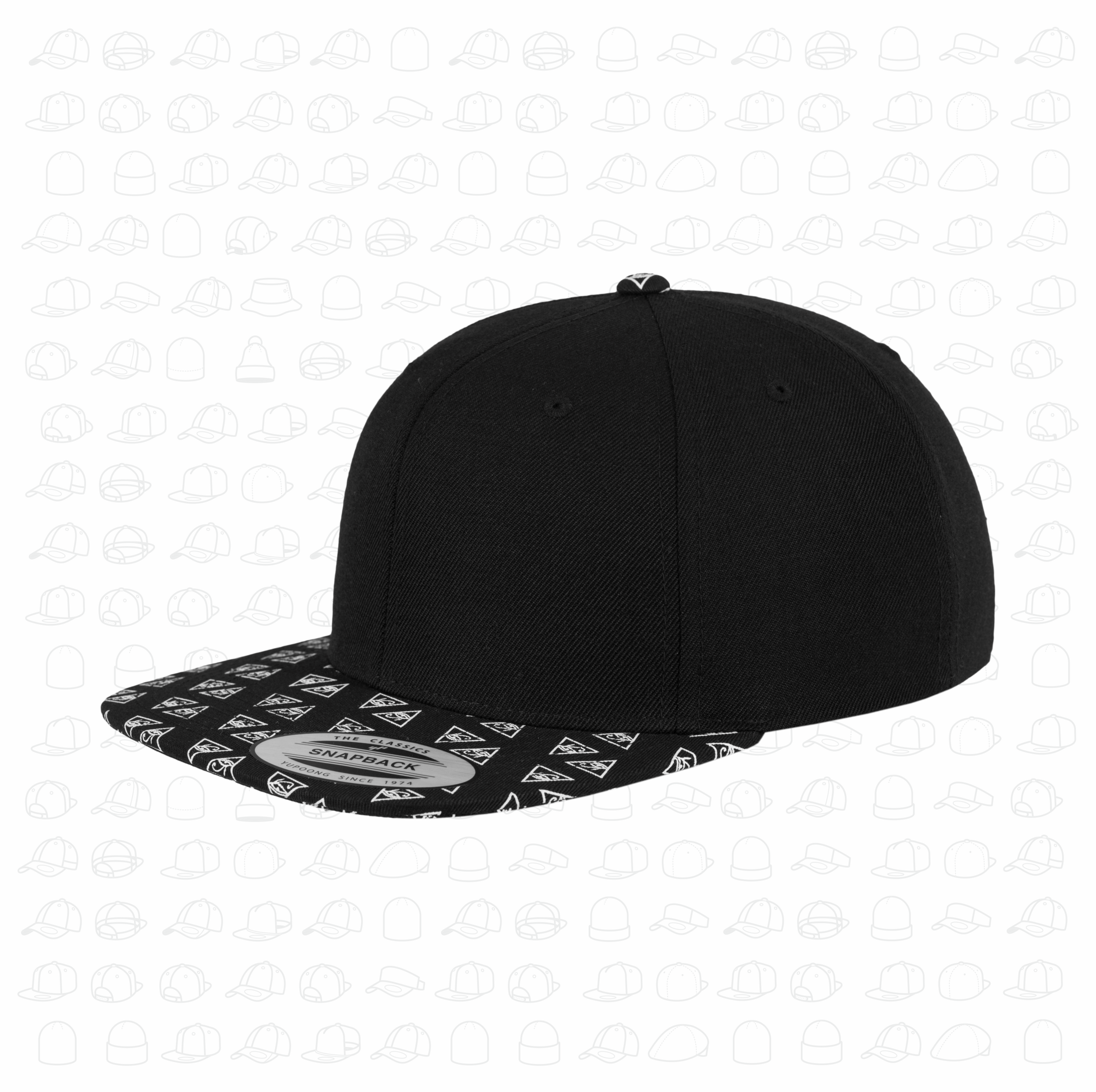 Yupoong Flexfit Horus Eye Snapback by London Snapbacks.png