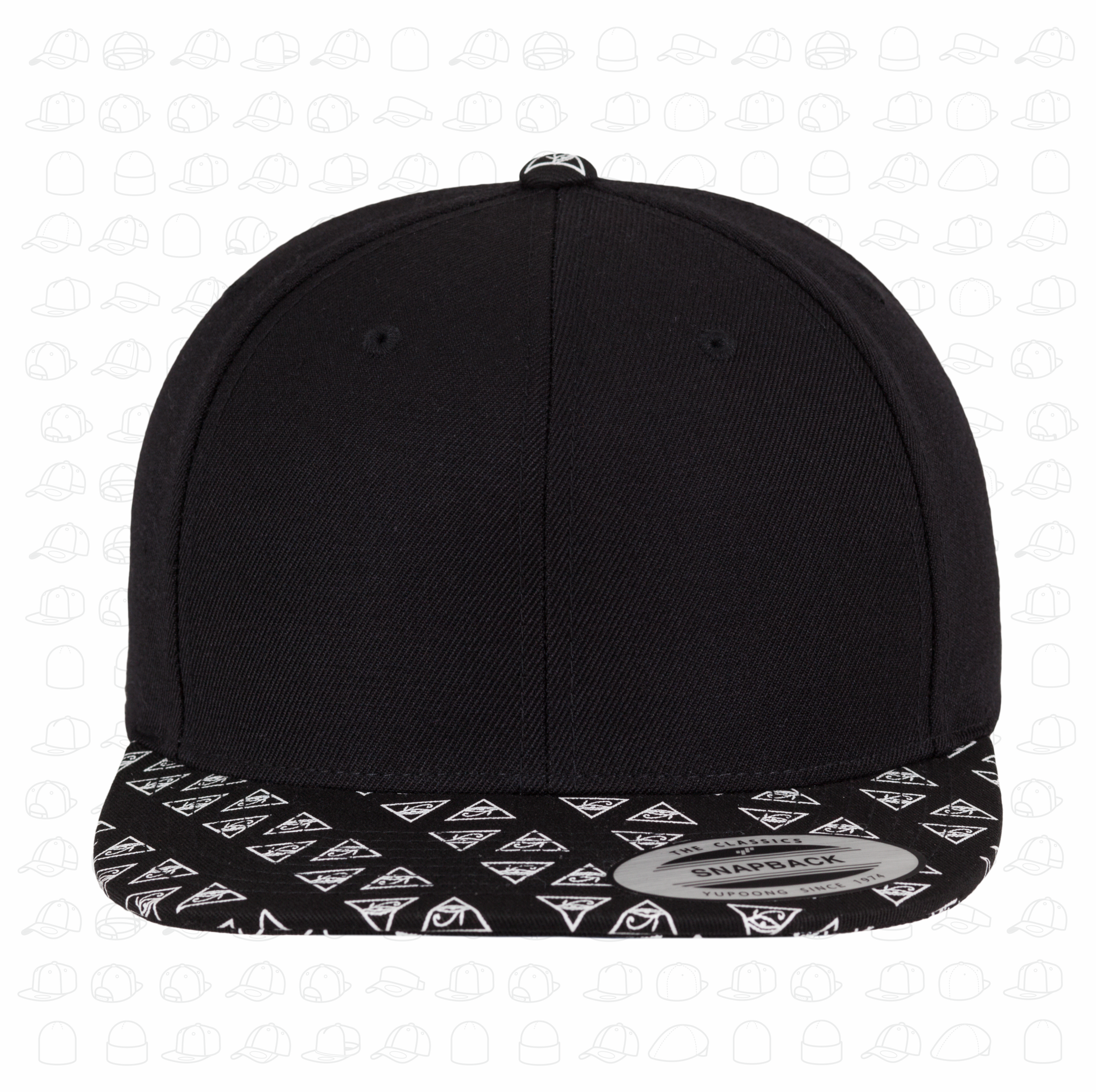 Yupoong Flexfit Horus Eye Snapback by London Snapbacks.png