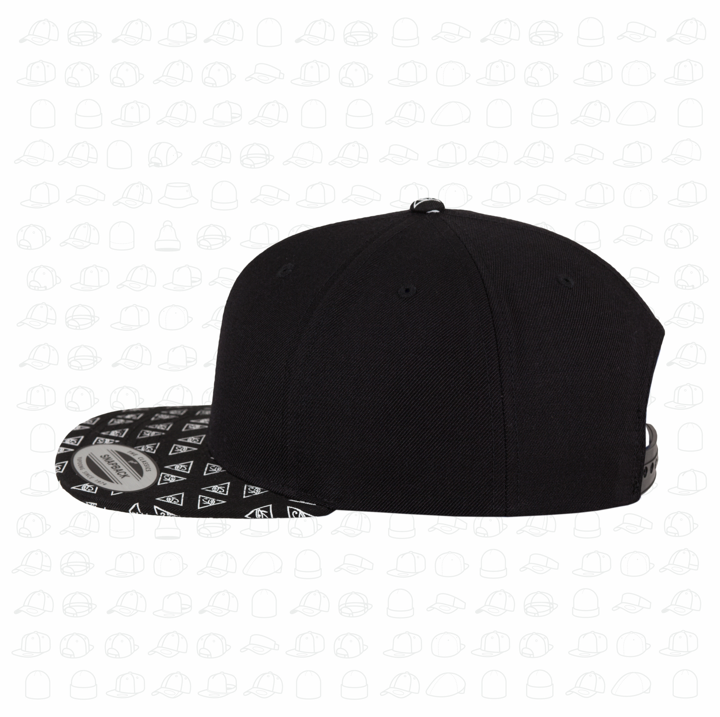 Yupoong Flexfit Horus Eye Snapback by London Snapbacks.png