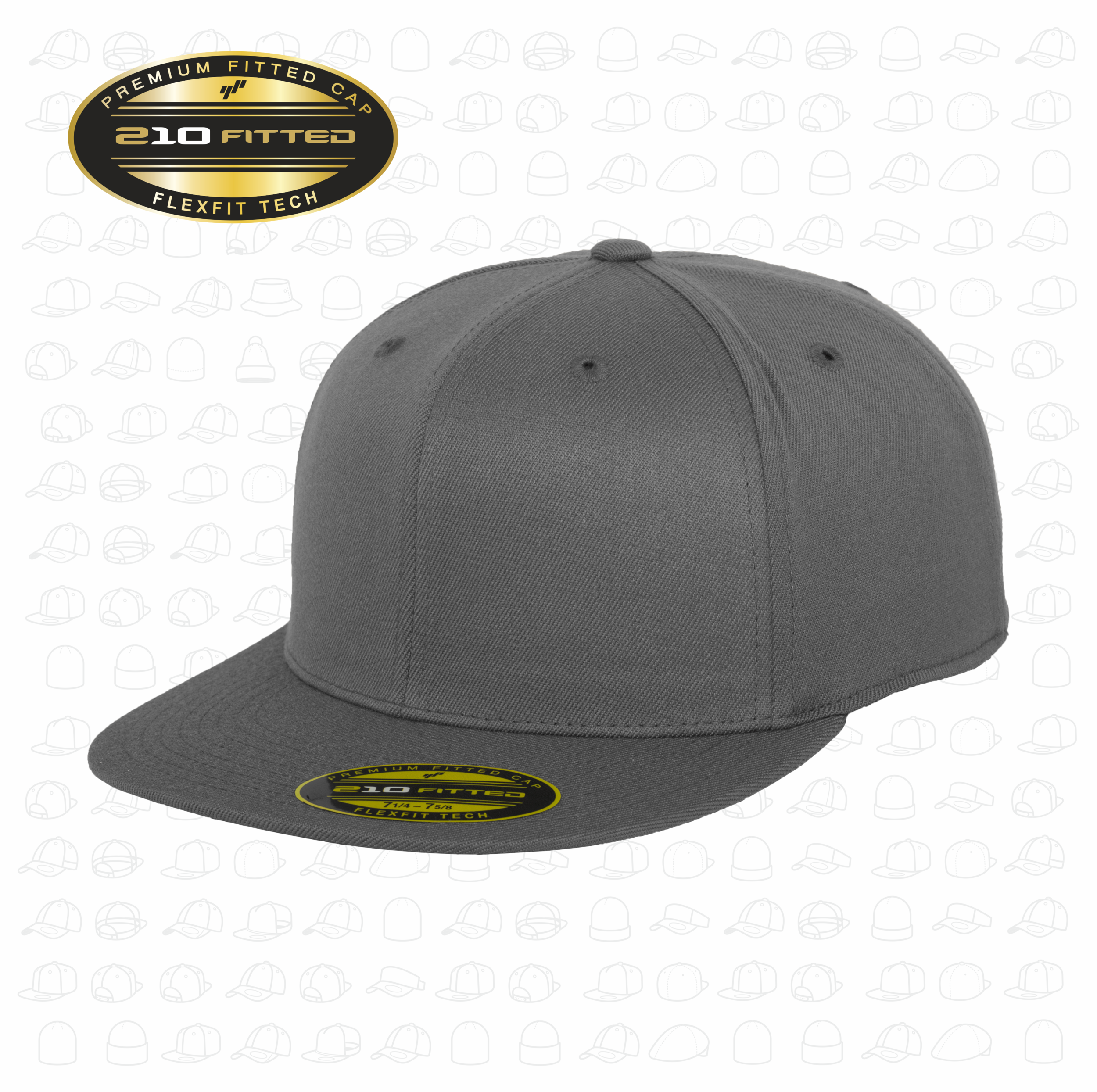 Premium 210 Fitted Cap - 8 Colours