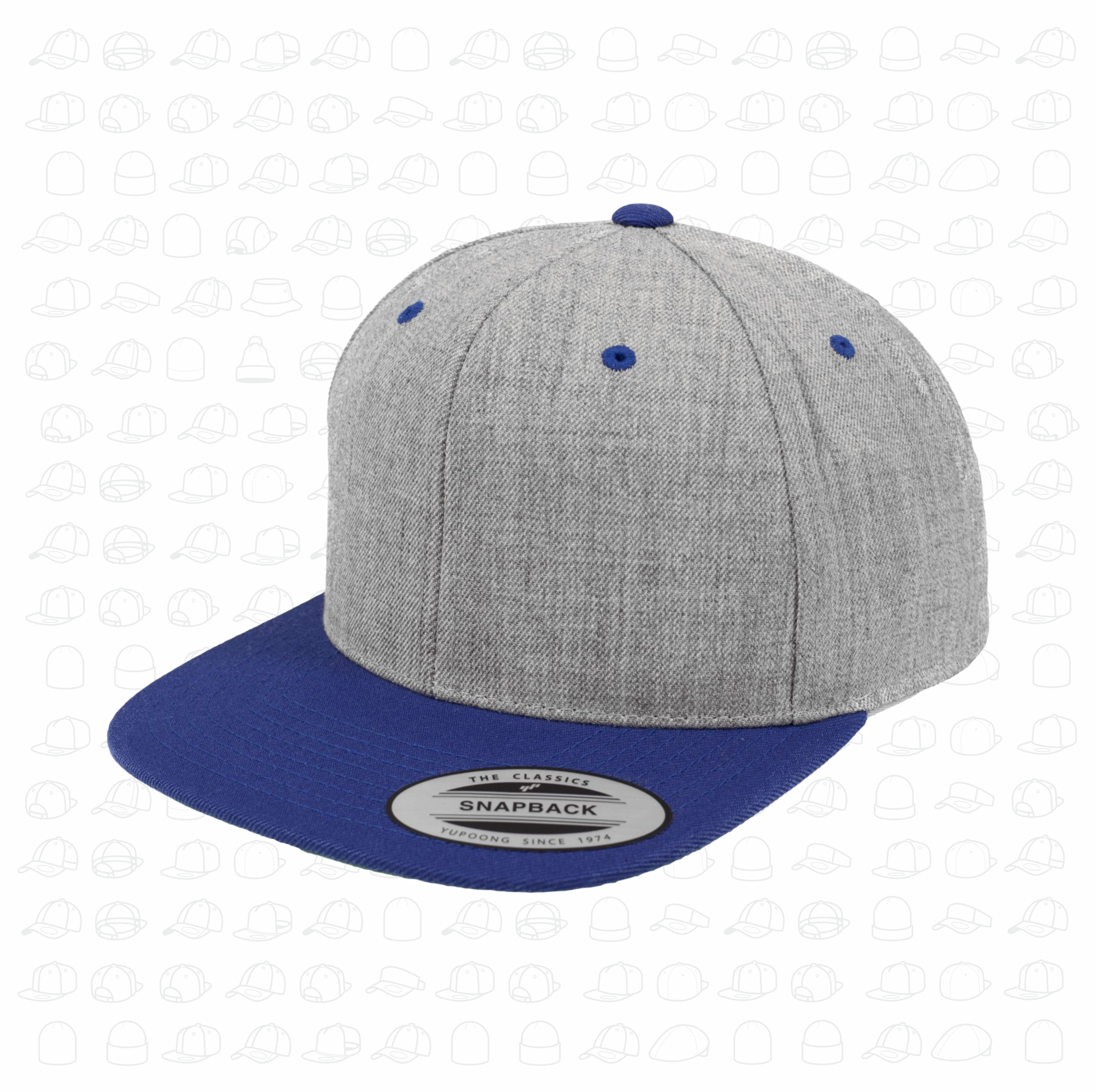 Yupoong Two Tone Snapback - 7 Colours