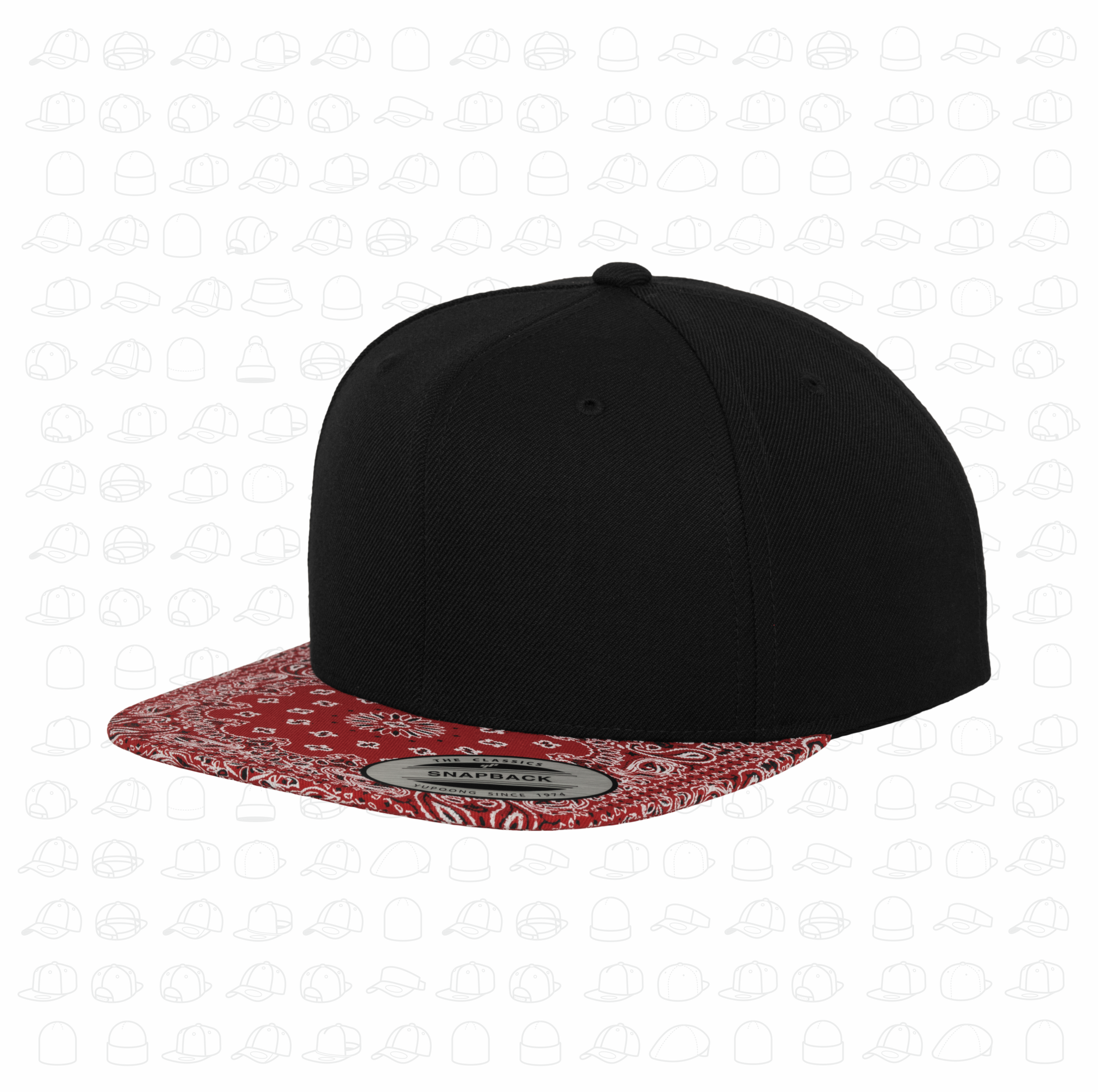 Yupoong Bandana Snapback-4 Colour Variants