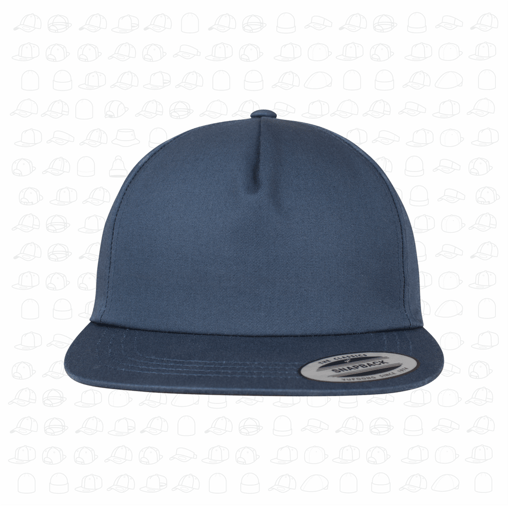 Berretto Yupoong 5 Pannelli Retrò Trucker 2 Toni – Uni – Snapback – Maglia - Foto 2