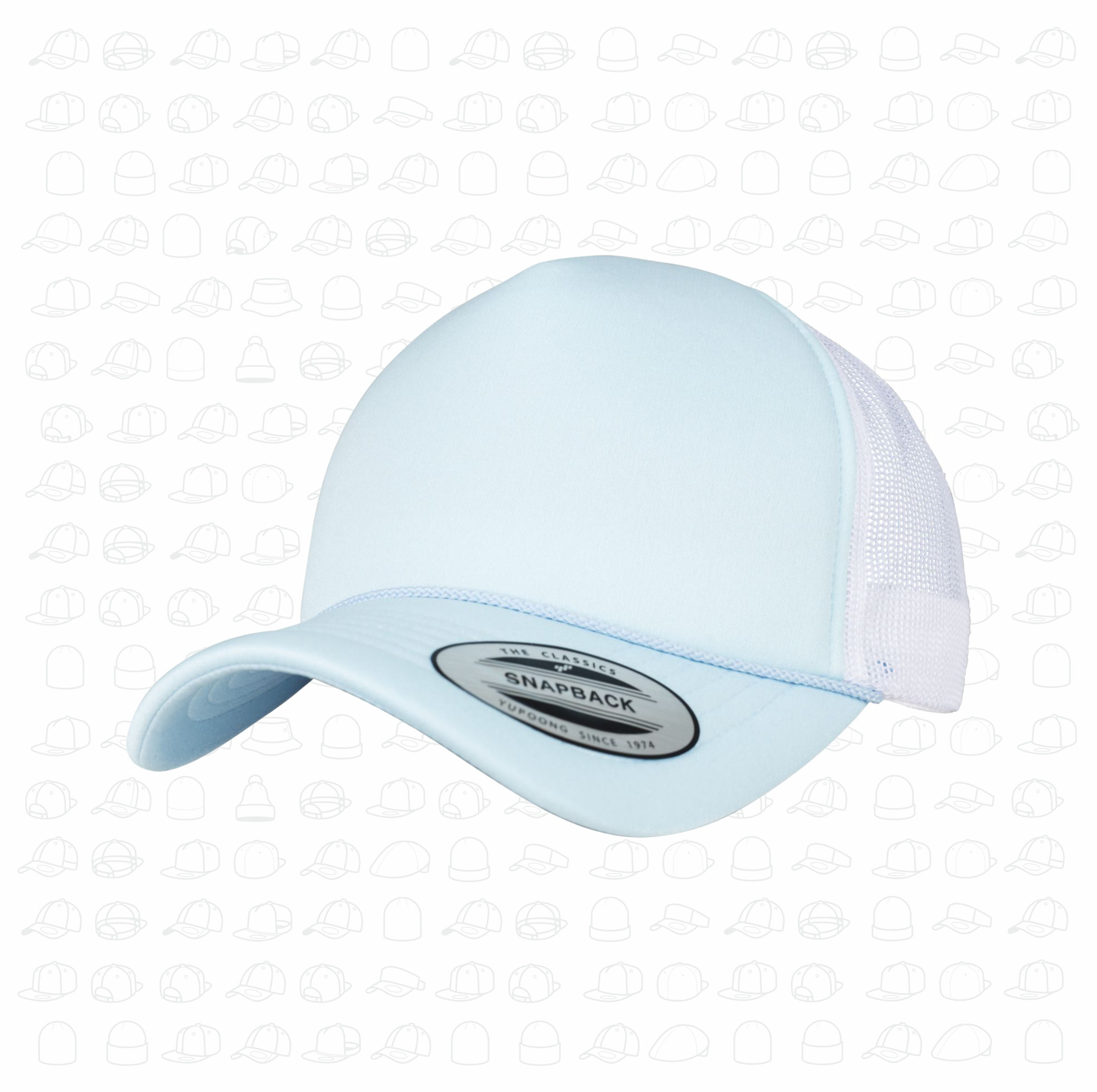 Foam Trucker Cap Curved Visor