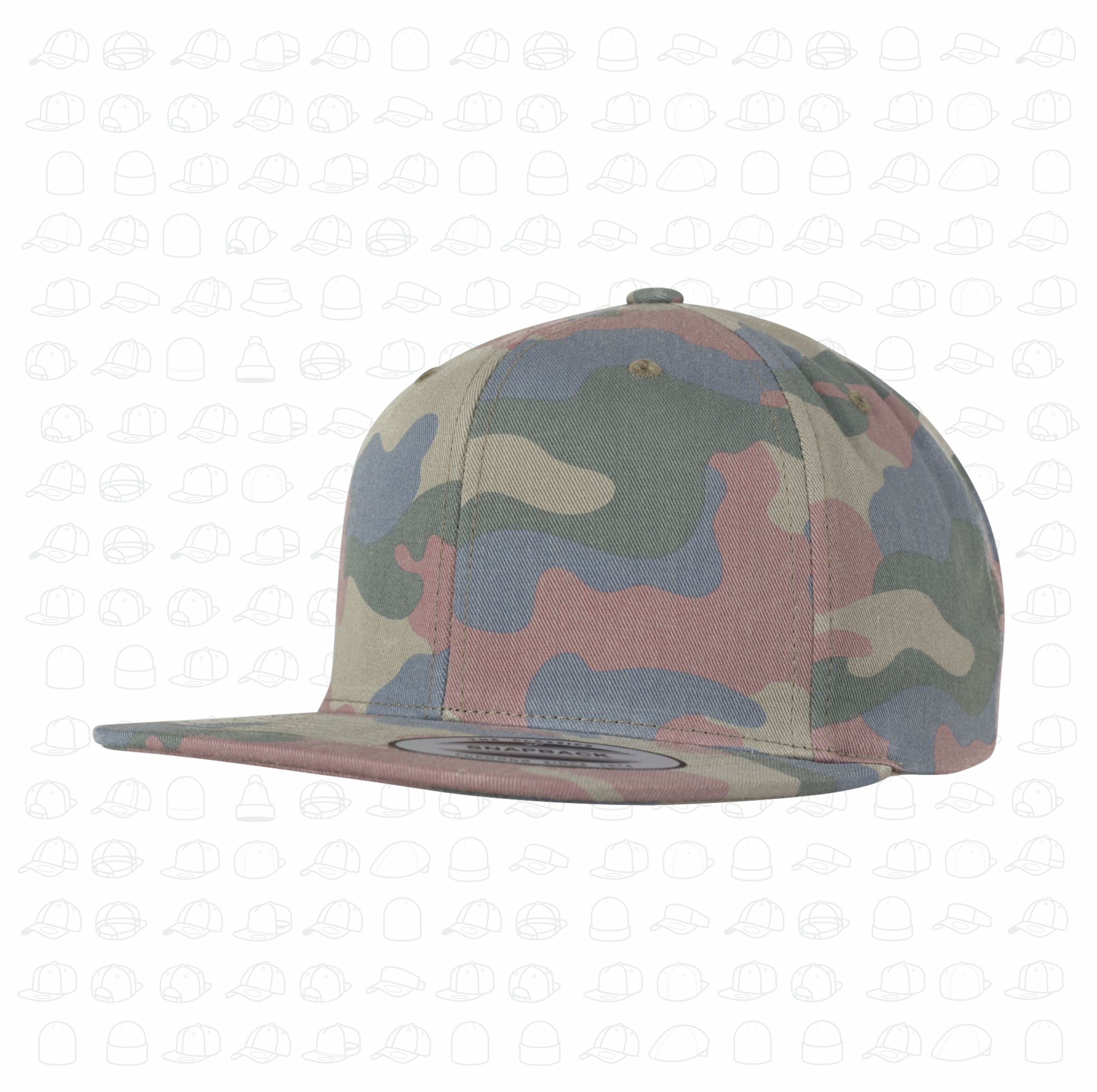Cotton Camo Snapback