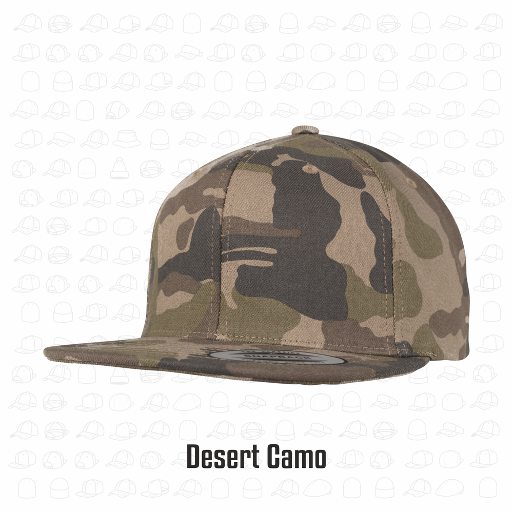 Cotton Camo Snapback — London Snapbacks - Main Image