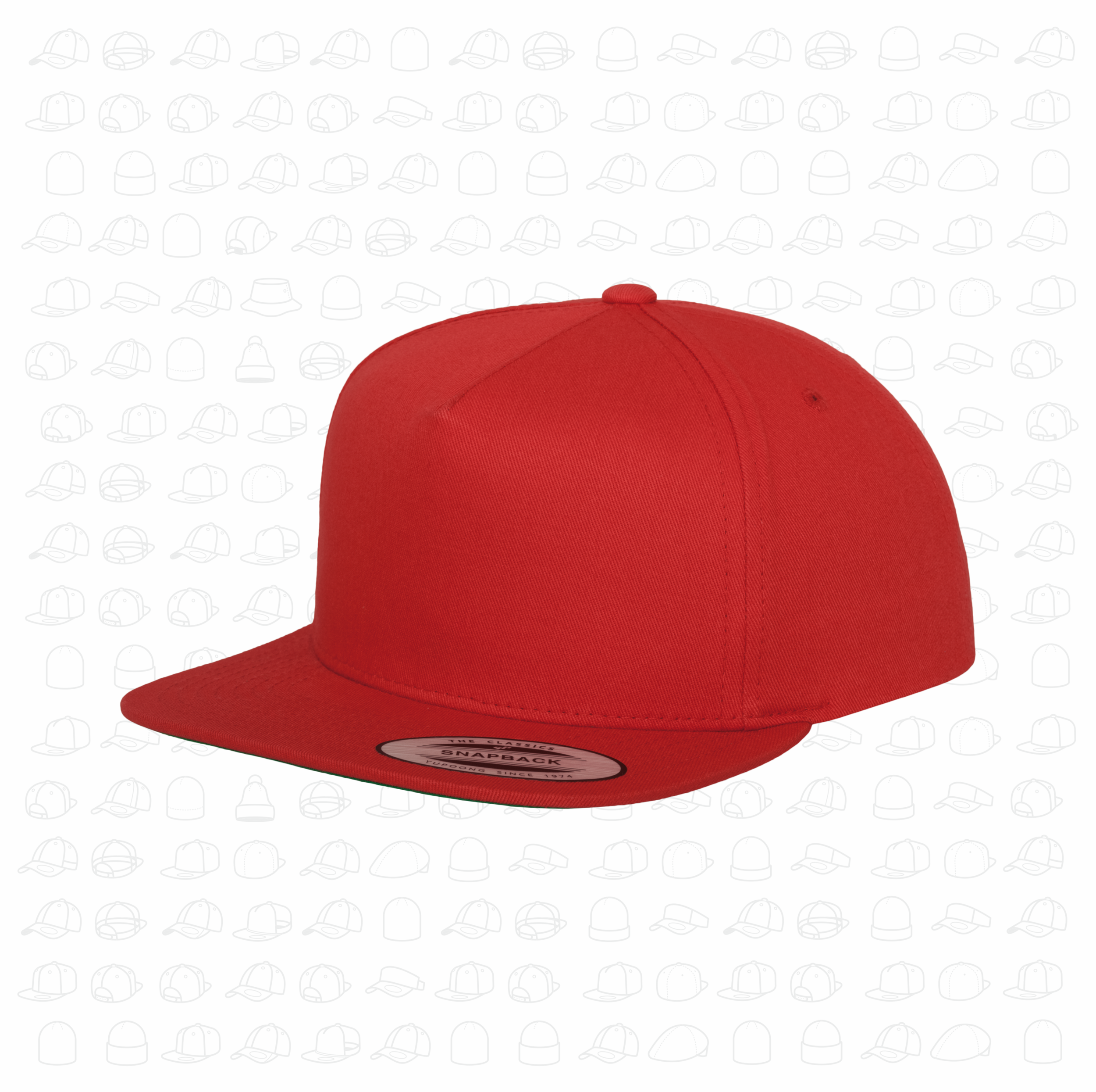 Classic 5 Panel Snapback - 7 Colours