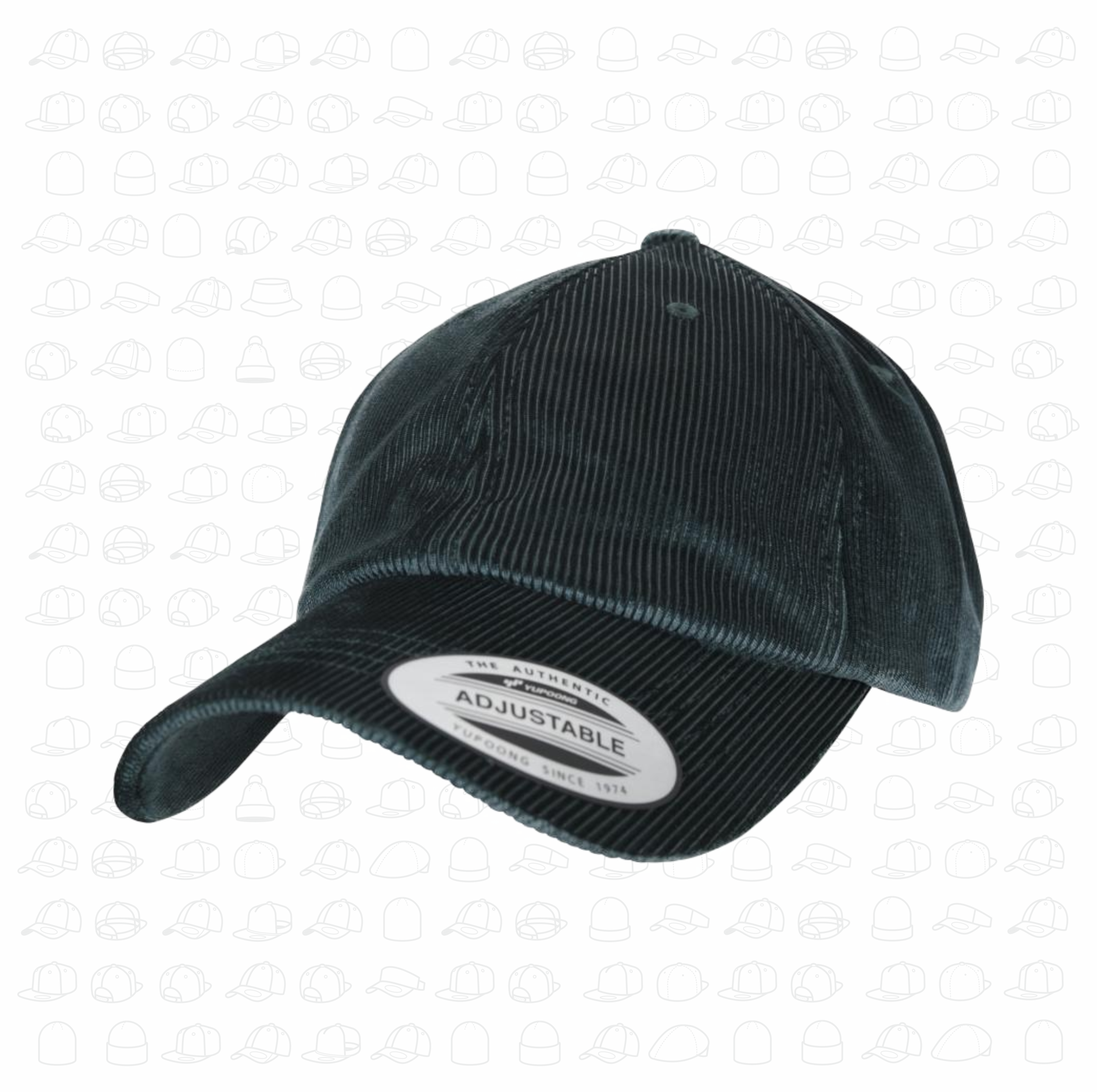 Corduroy Satin Dad Cap