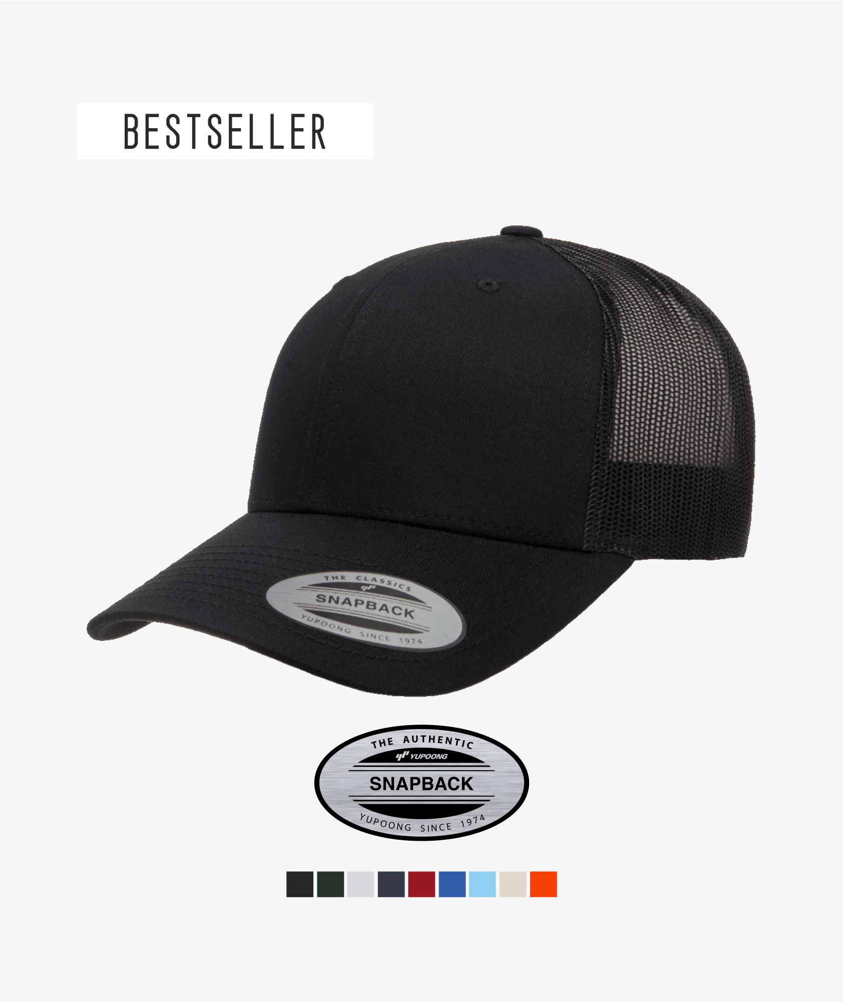Retro Trucker Cap - 11 Colours
