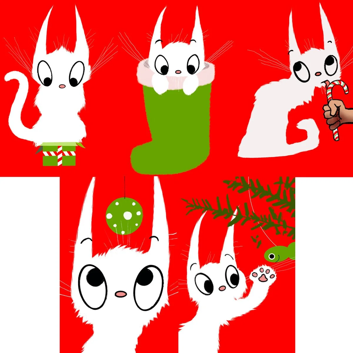 I have a (very) limited run of Christmas cards available this year. Sadly they are only available in Canada. You can buy them directly from me using the STORE button on my website: jeremytankard.com