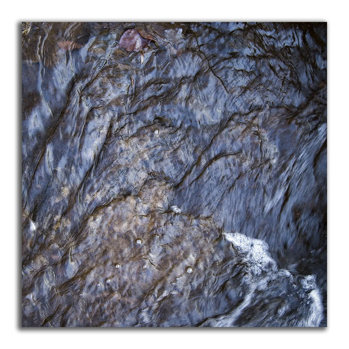 Creek Bed Abstract #38 - Chocolate Rain